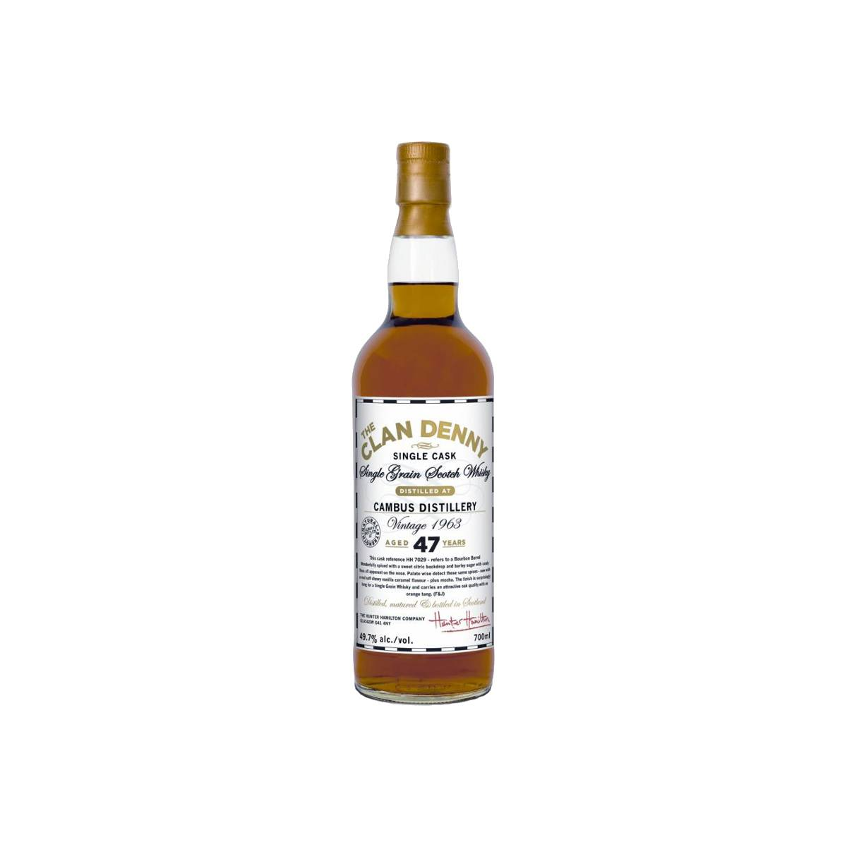 Cambus 1963 47 Years Single Grain Whisky