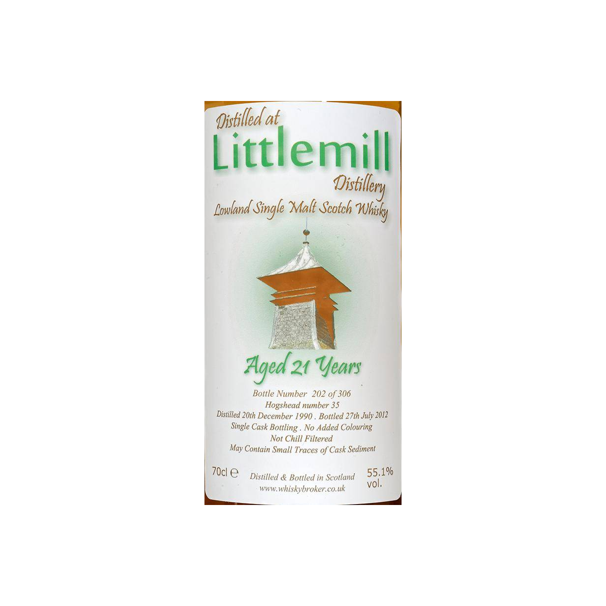 Littlemill 1990 21 Years Single Malt Whisky 2