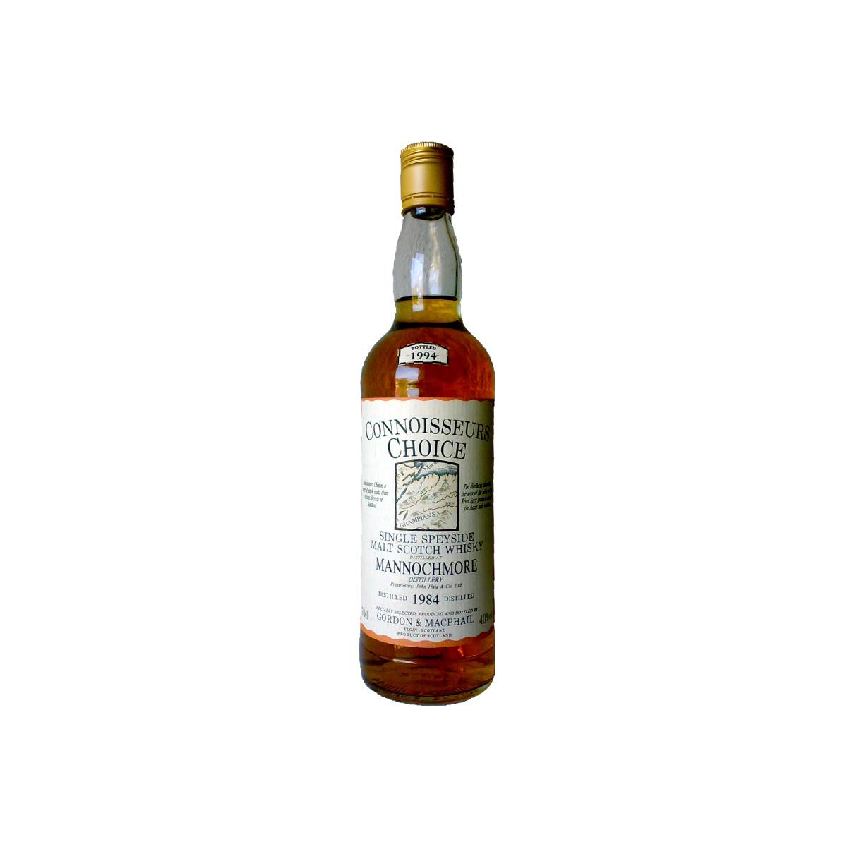 Mannochmore Connoisseurs Choice 1984 10 Years Single Malt Whisky
