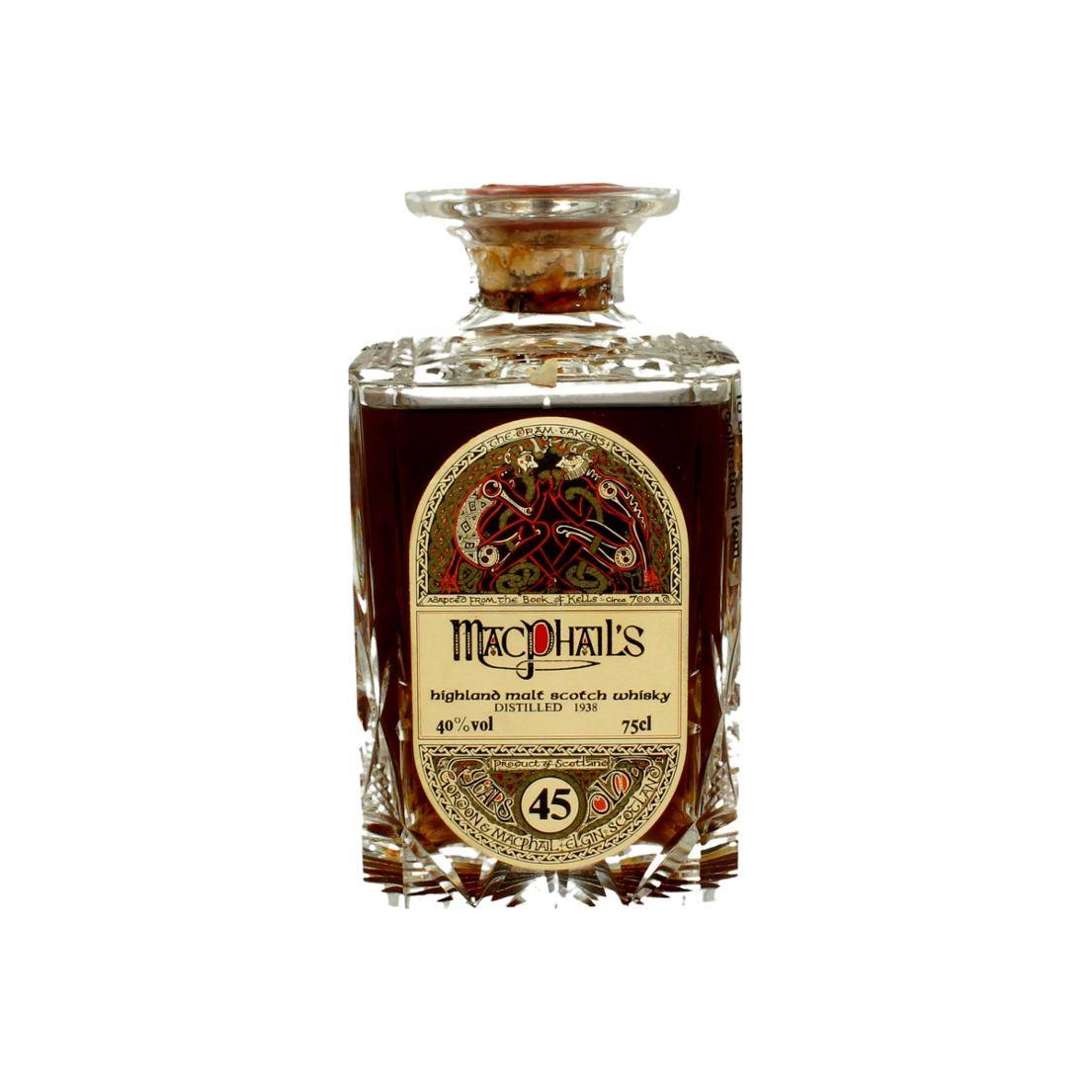 Gordon & MacPhail 1938 45 Years Single Malt Whisky