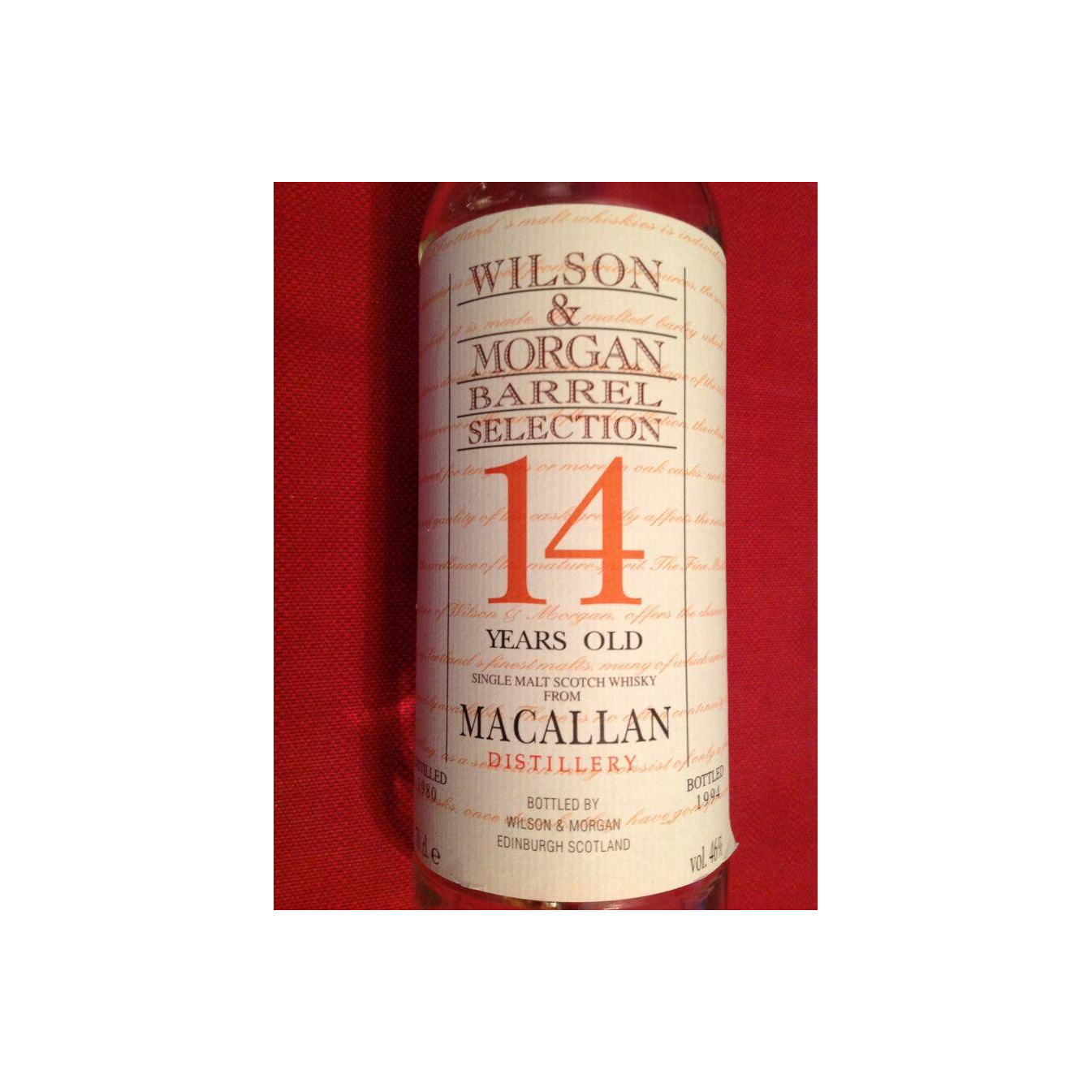 The Macallan Barrel Selection 1980 14 Years Single Malt Whisky 2