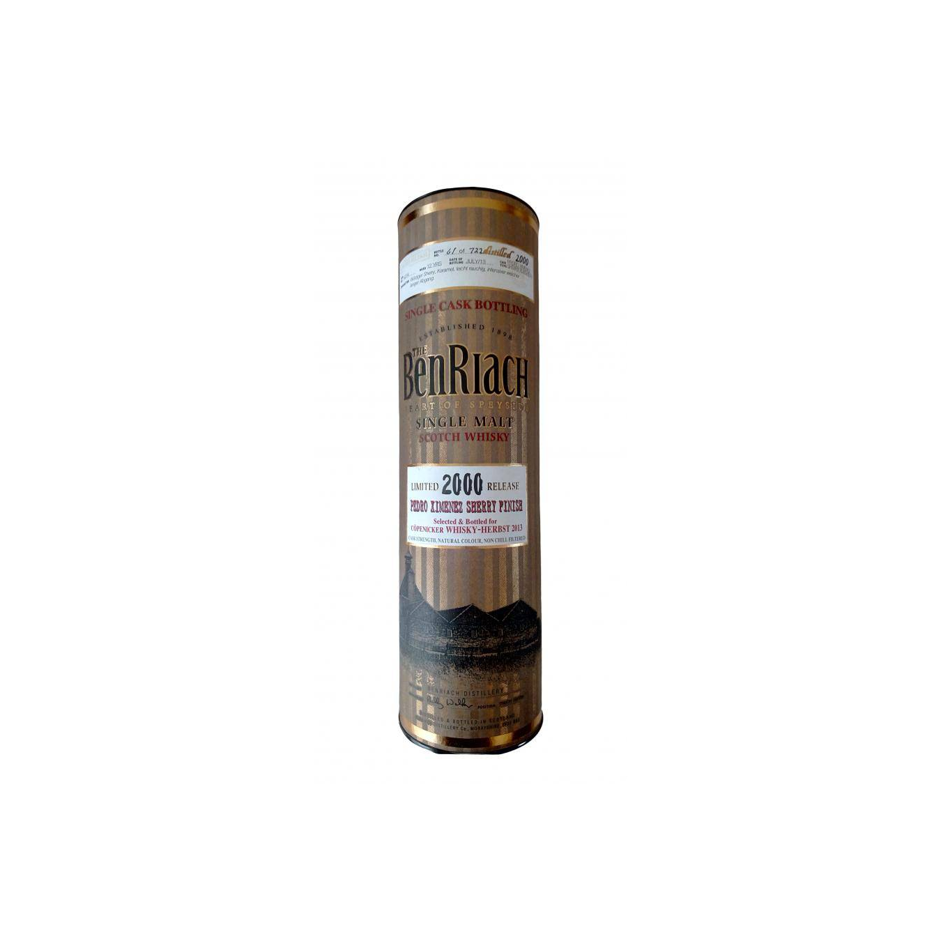 BenRiach Individual Cask Bottling 2000 12 Years Single Malt Whisky 2