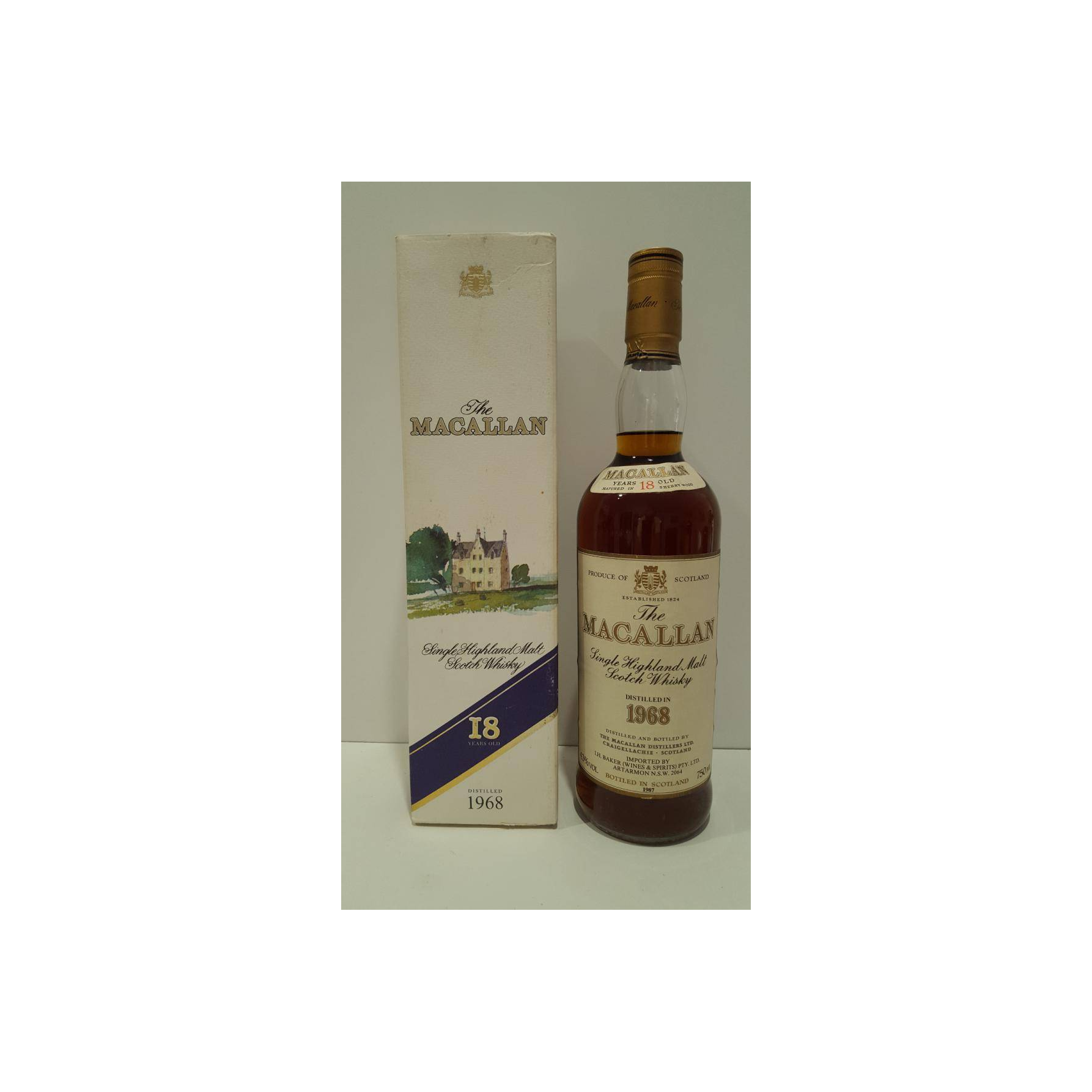 The Macallan 1968 18 Years Single Malt Whisky 2