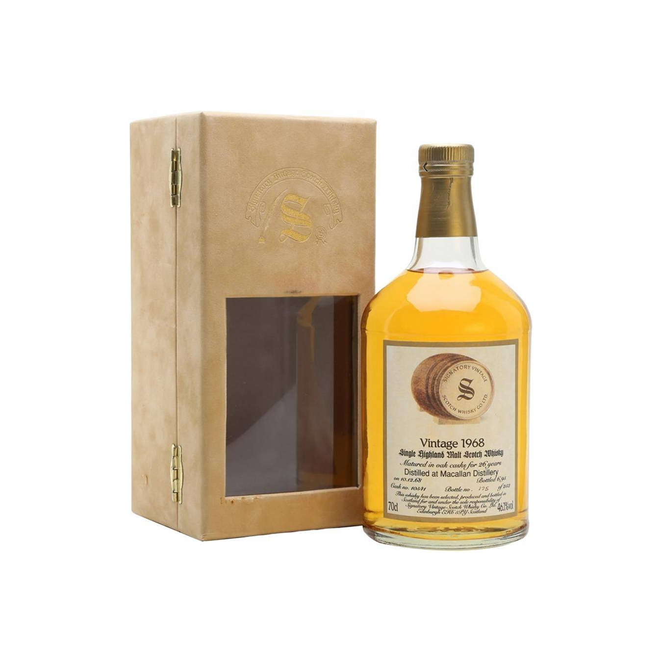 The Macallan Vintage Collection - Dumpy 1968 26 Years Single Malt Whisky 2