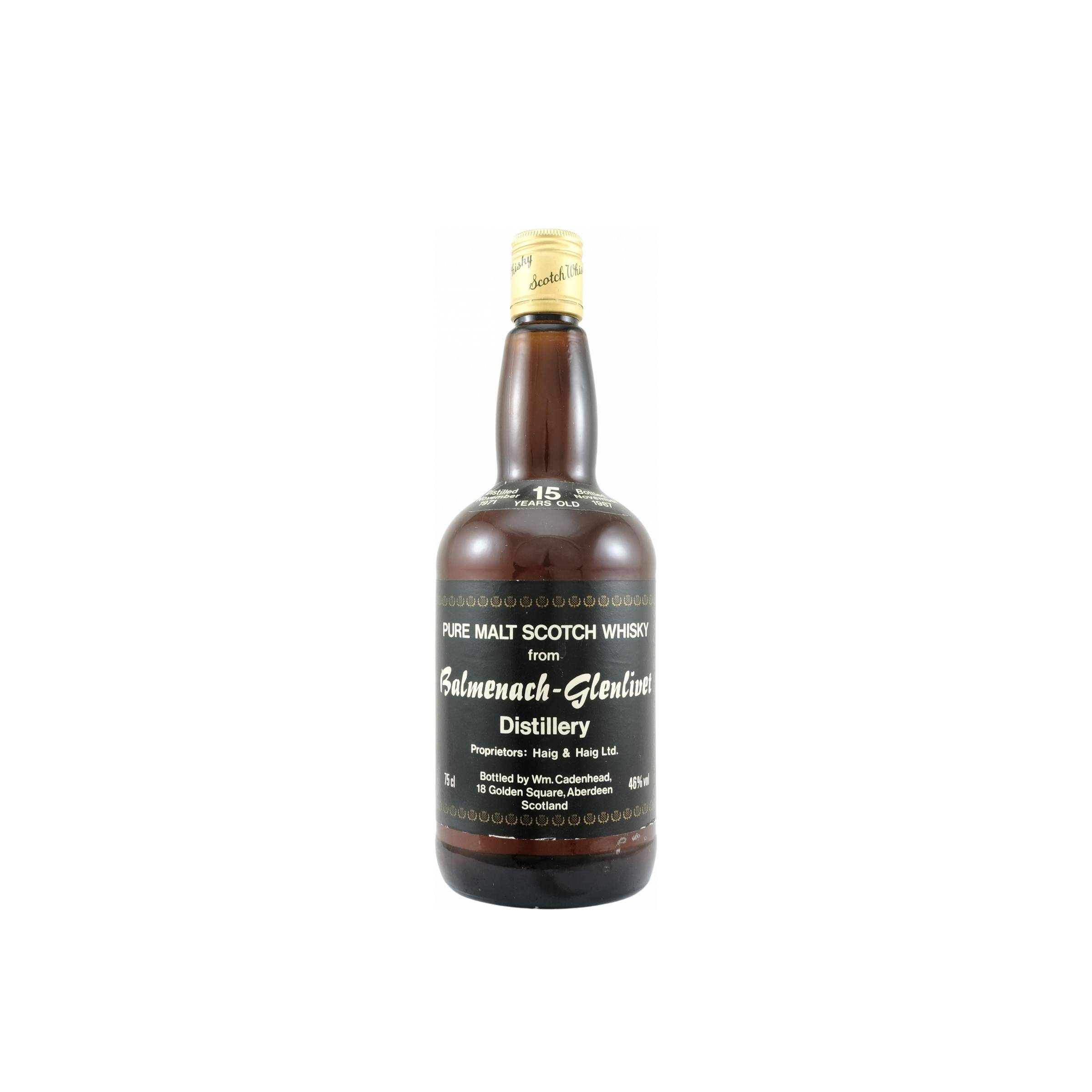 Balmenach 1971 15 Years Single Malt Whisky