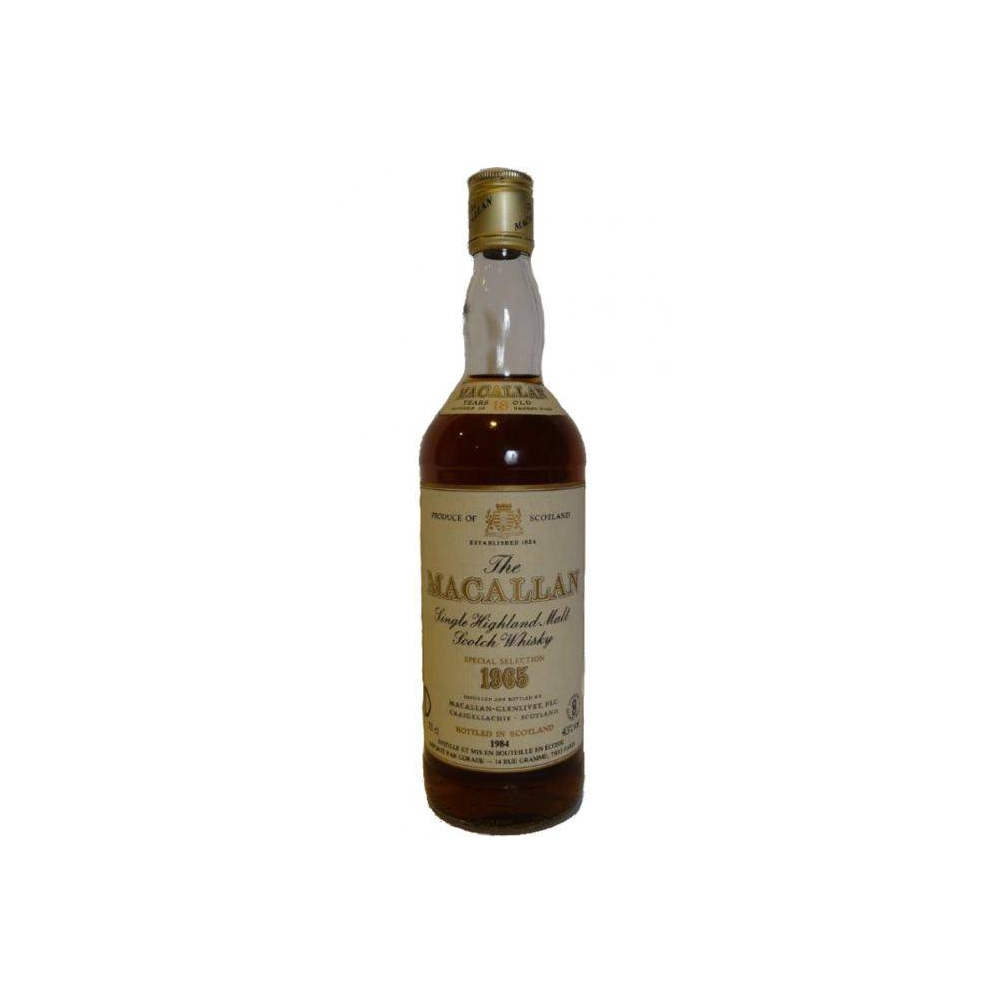 The Macallan 1965 18 Years Single Malt Whisky