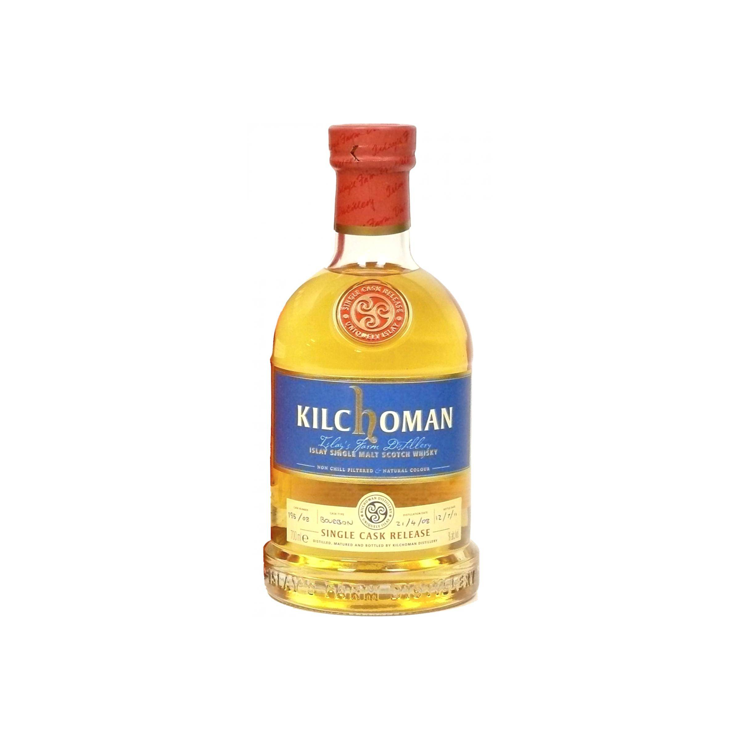 Kilchoman 2008 3 Years Single Malt Whisky