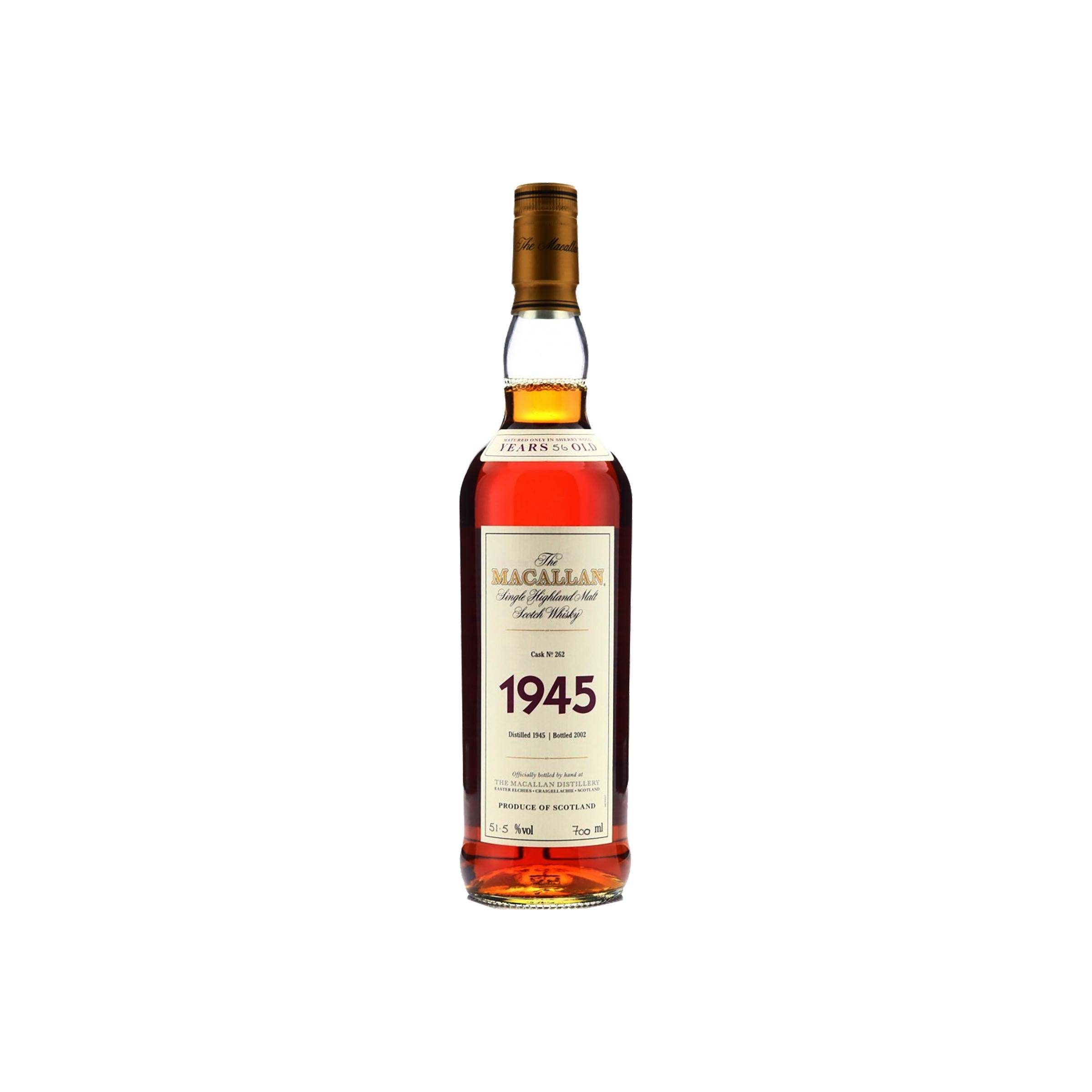 The Macallan 1945 56 Years Single Malt Whisky