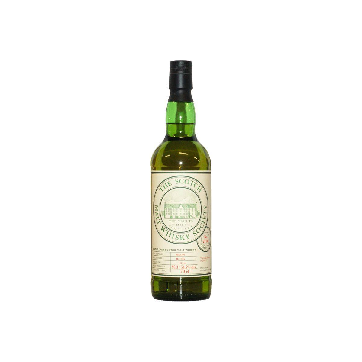The Scotch Malt Whisky Society 1989 13 Years Single Malt Whisky