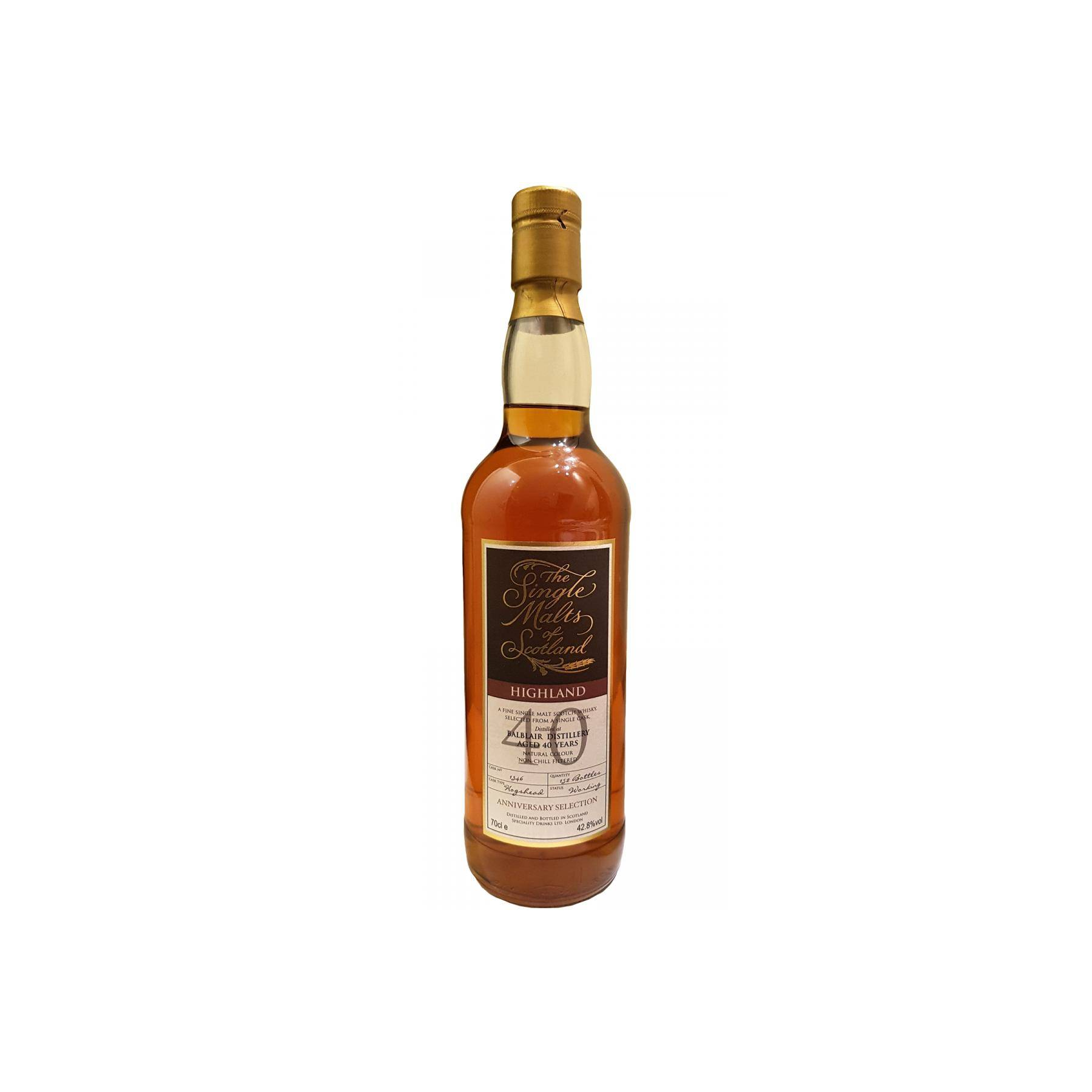 Balblair 40 Years Single Malt Whisky 2
