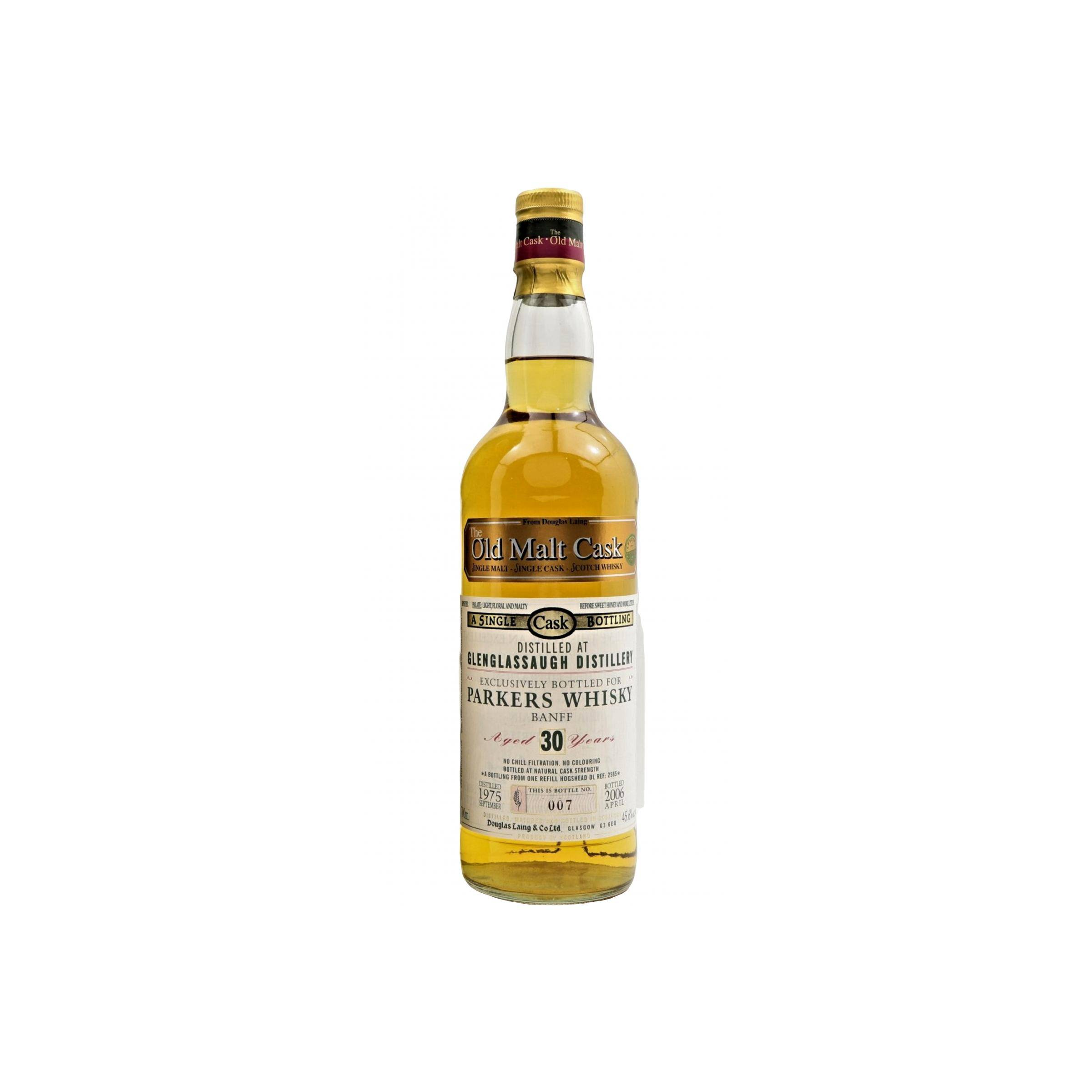 Glenglassaugh Old Malt Cask 1975 30 Years Single Malt Whisky