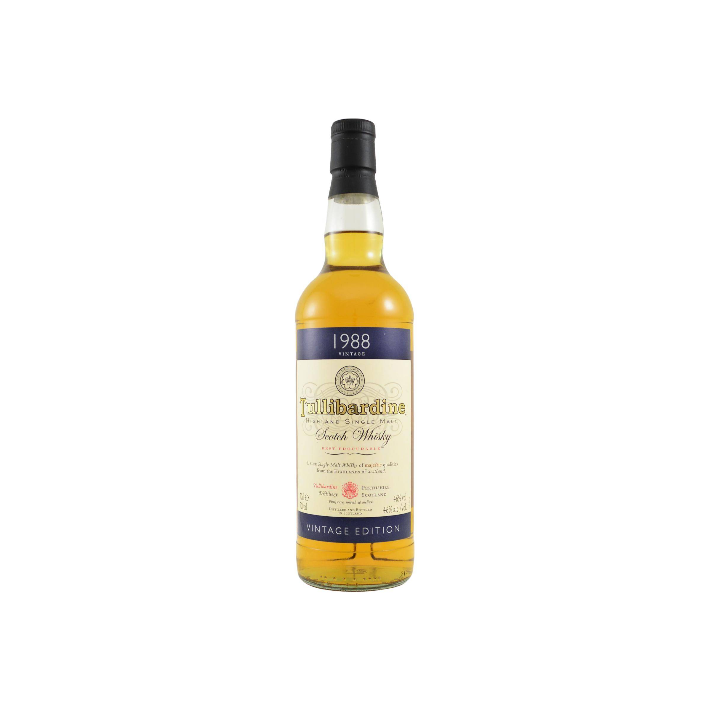 Tullibardine 1988 22 Years Single Malt Whisky