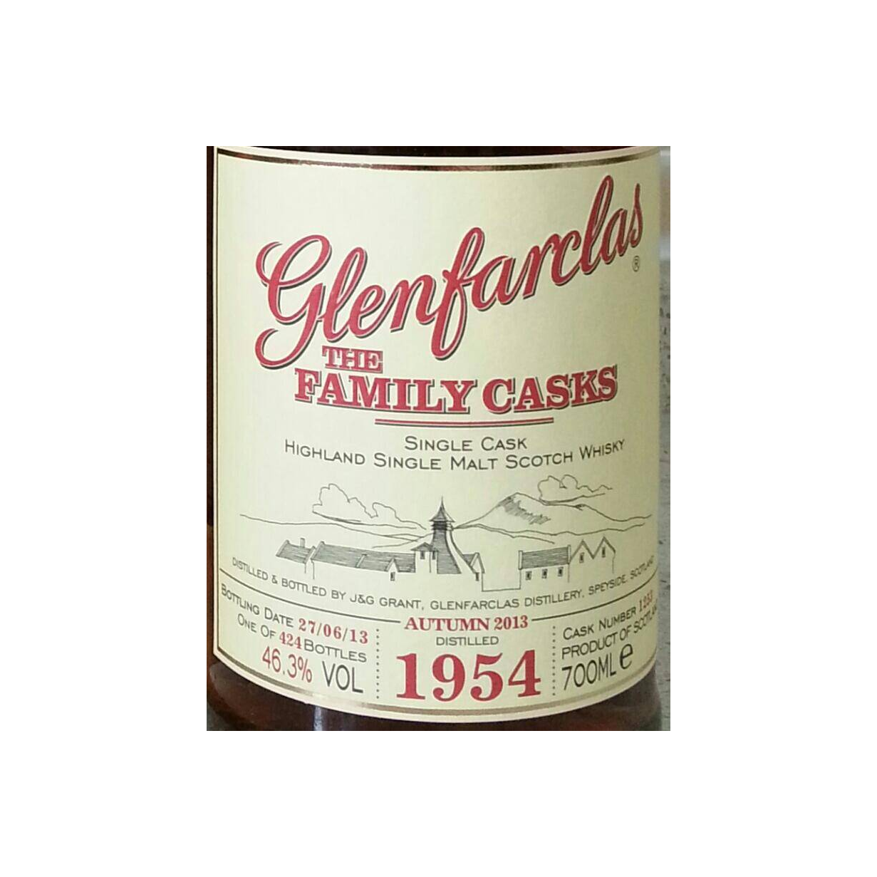 Glenfarclas 1954 59 Years Single Malt Whisky 3