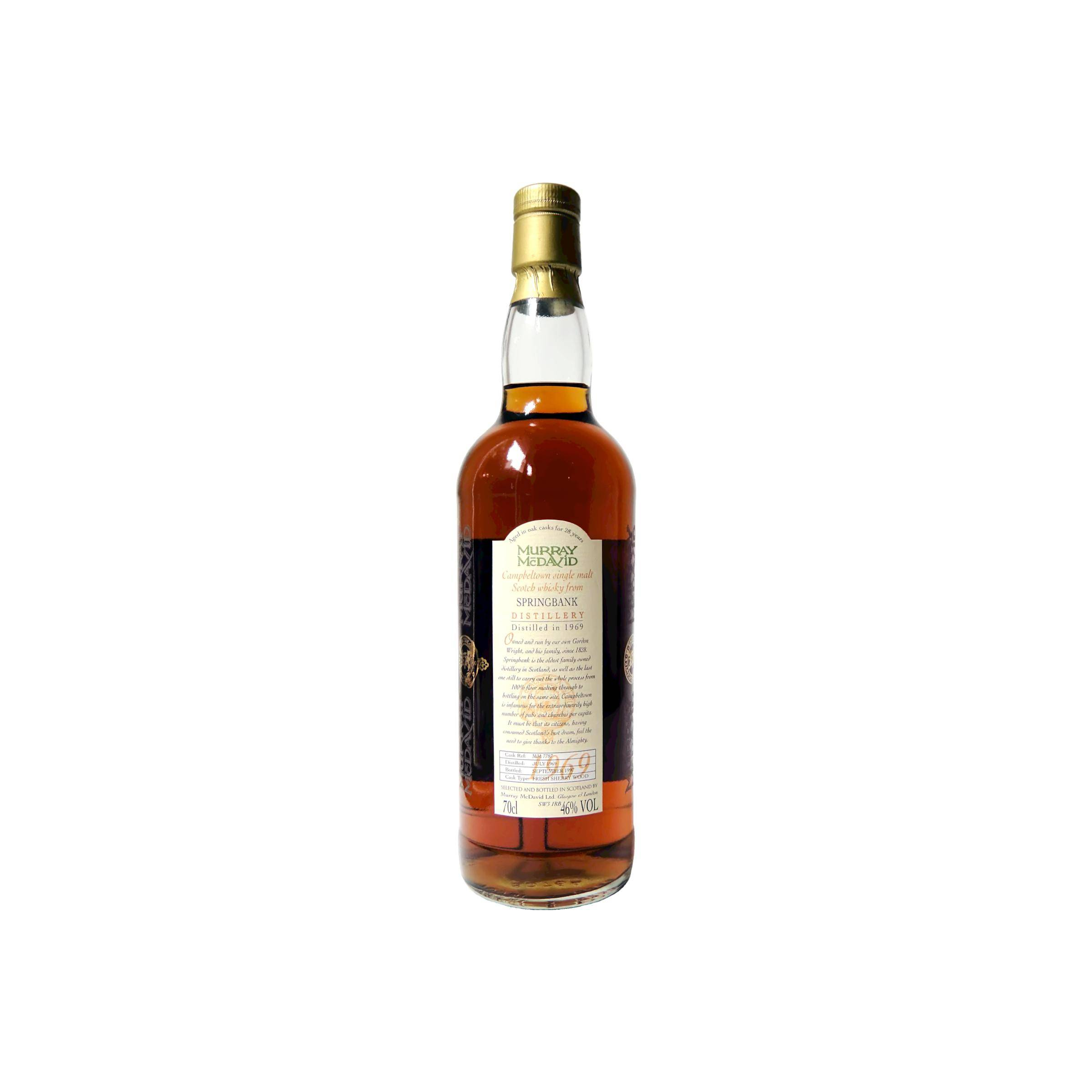 Springbank 1969 28 Years Single Malt Whisky