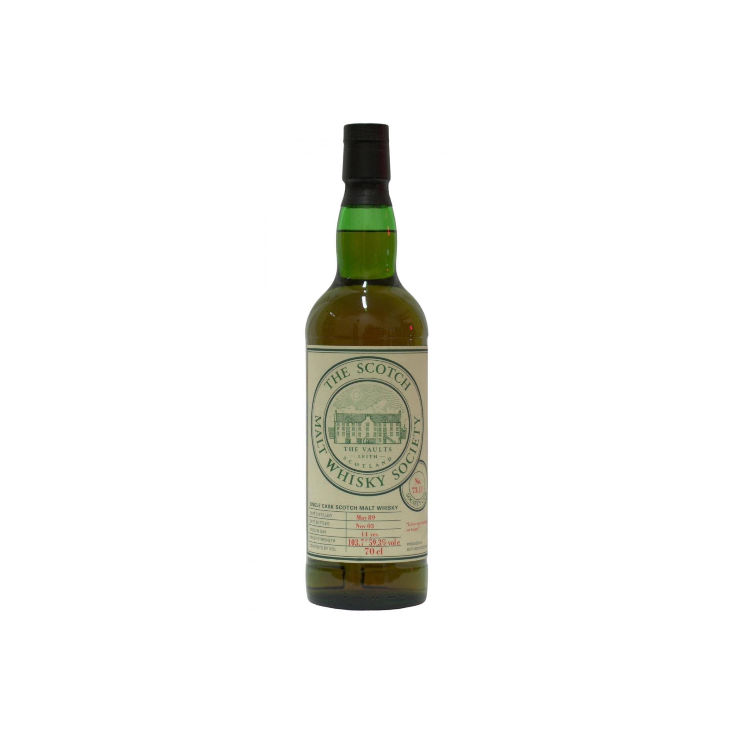 The Scotch Malt Whisky Society 1989 14 Years Single Malt Whisky