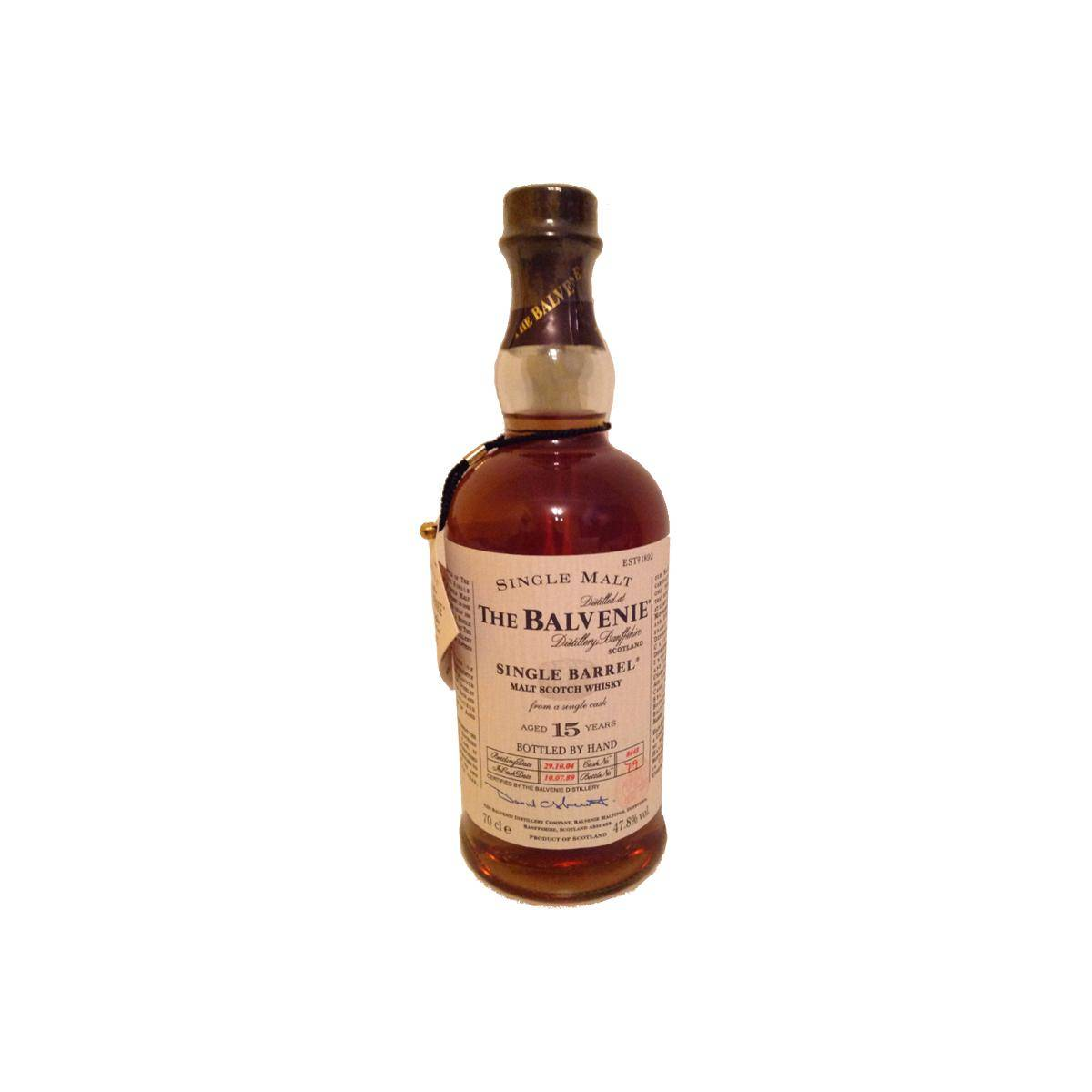 The Balvenie Single Cask 1989 15 Years Single Malt Whisky
