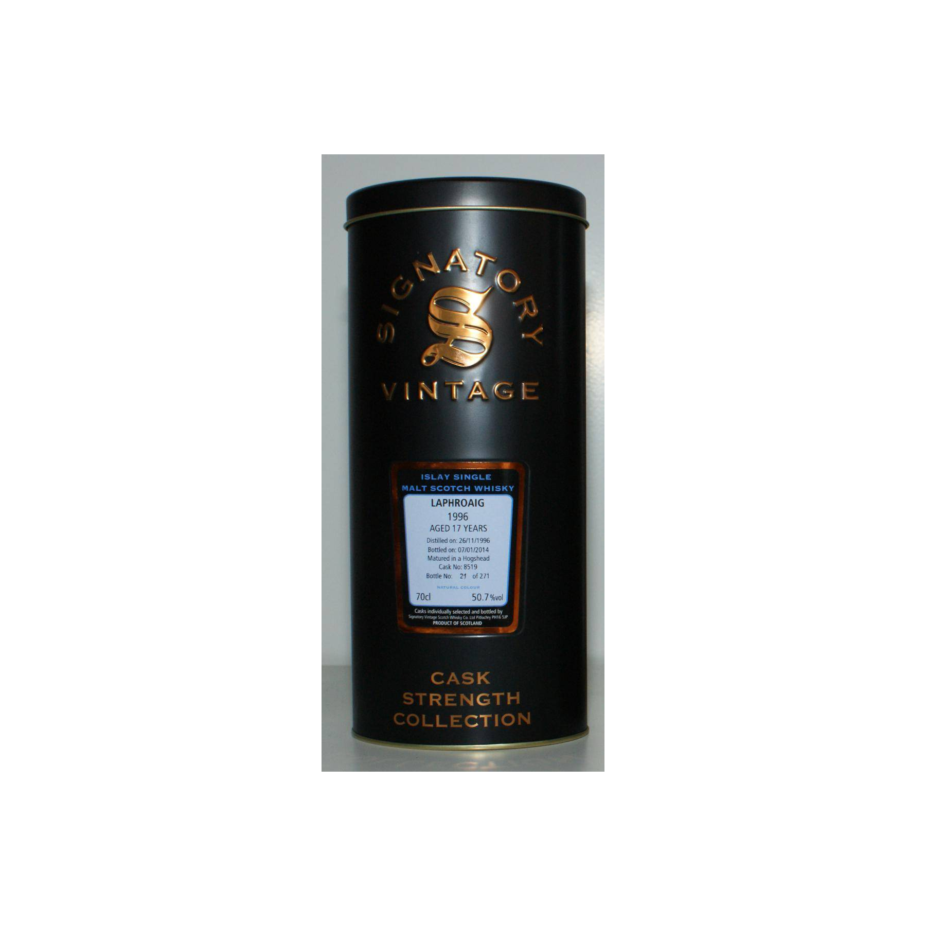 Laphroaig Cask Strength Collection 1996 17 Years Single Malt Whisky 2
