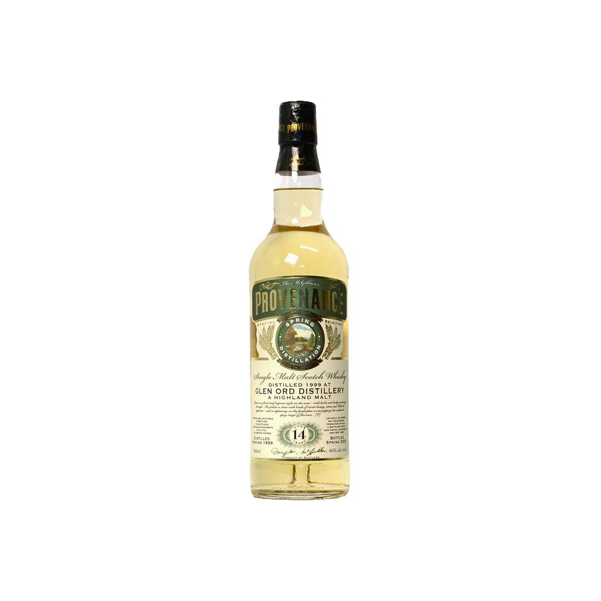 Glen Ord McGibbon's Provenance 1999 14 Years Single Malt Whisky