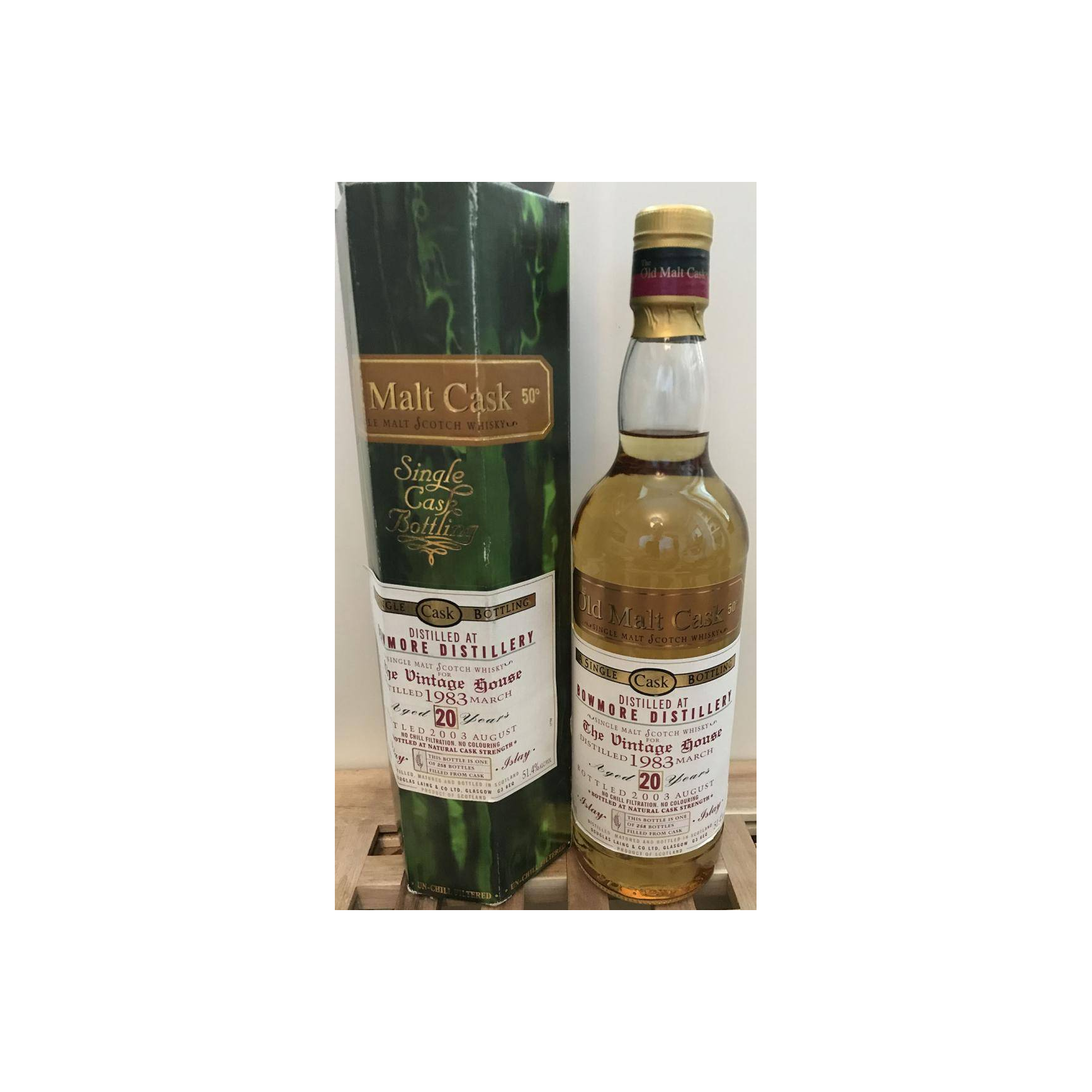 Bowmore Old Malt Cask 1983 20 Years Single Malt Whisky