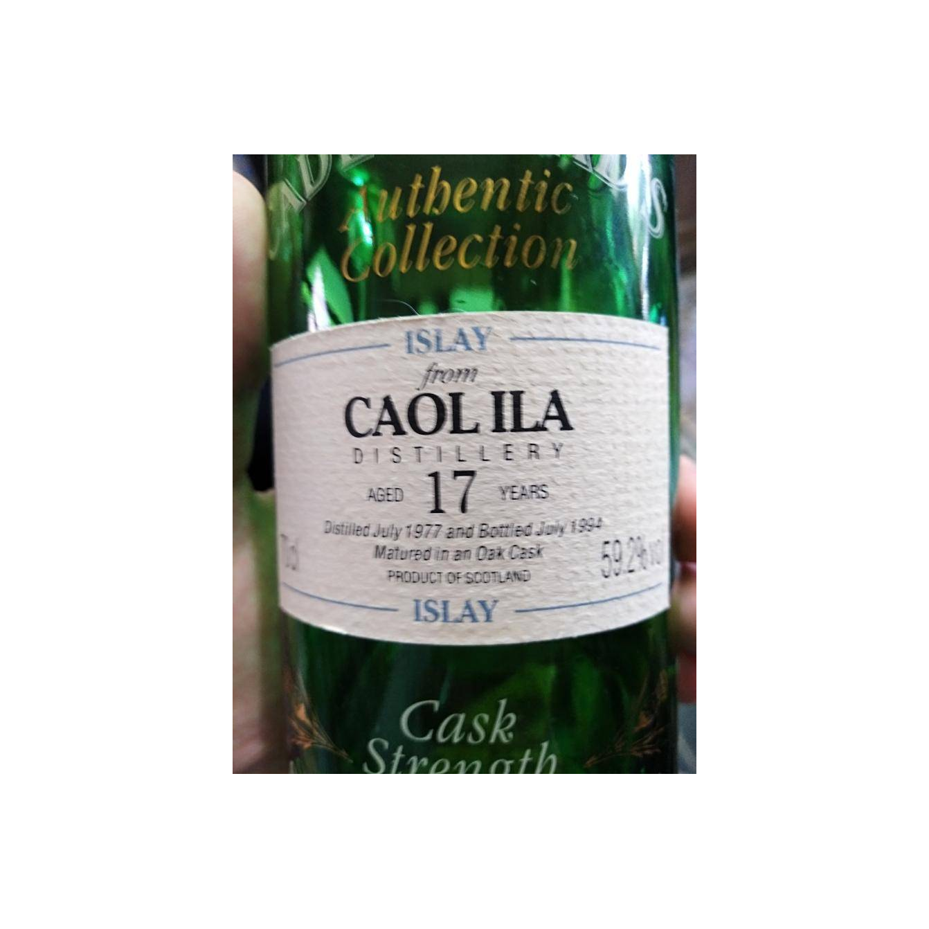 Caol Ila Authentic Collection 1977 17 Years Single Malt Whisky