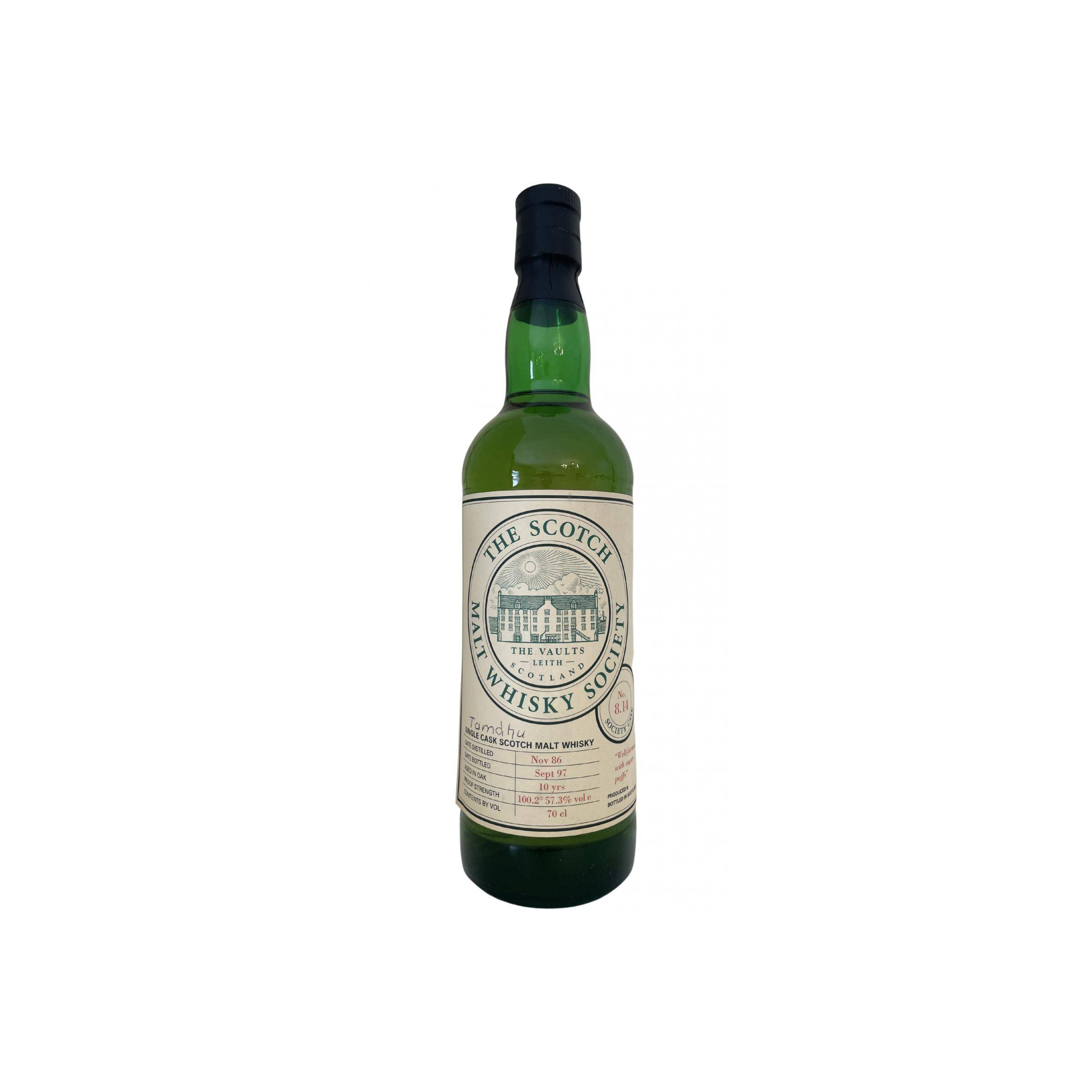 The Scotch Malt Whisky Society 1986 10 Years Single Malt Whisky
