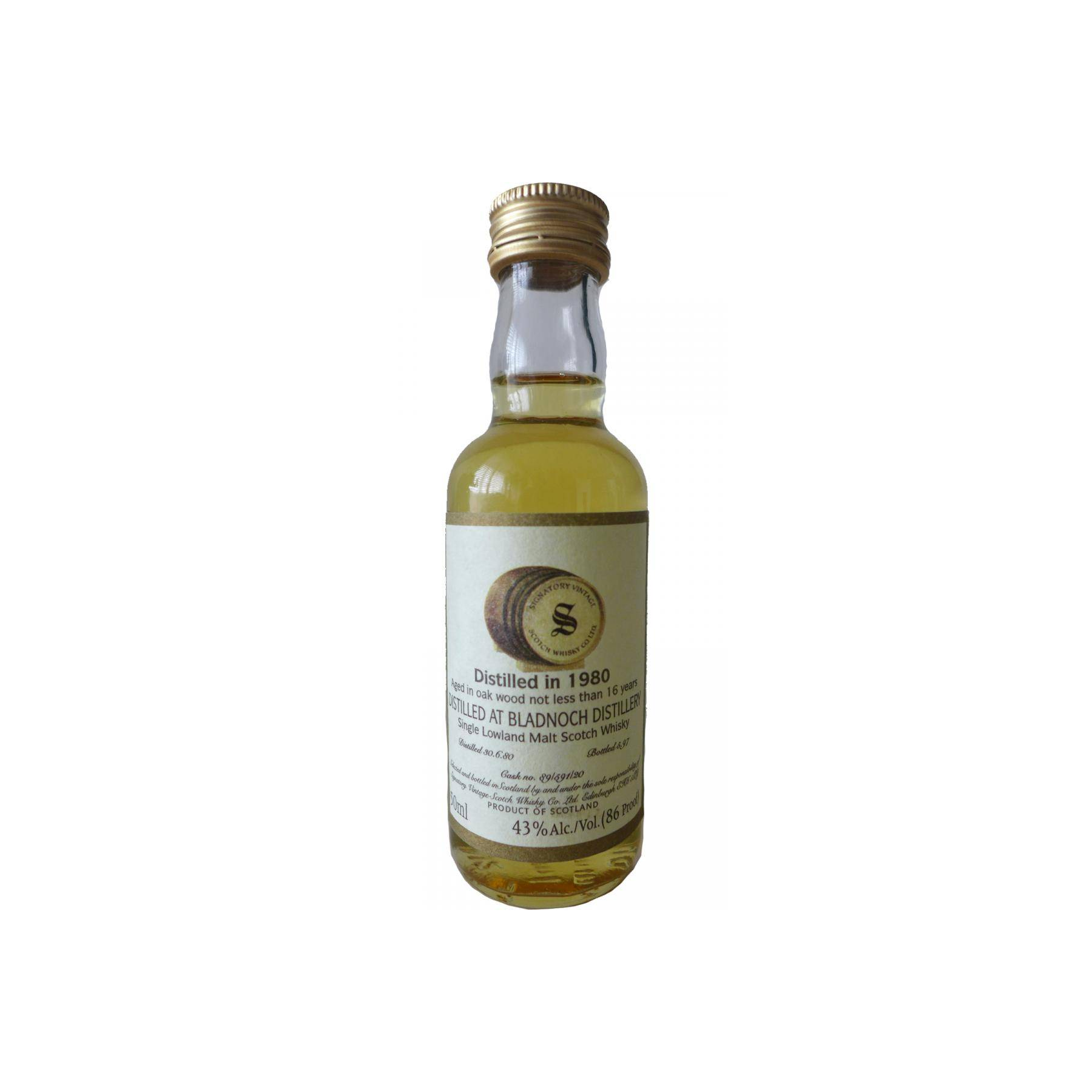 Bladnoch 1980 16 Years Single Malt Whisky 2