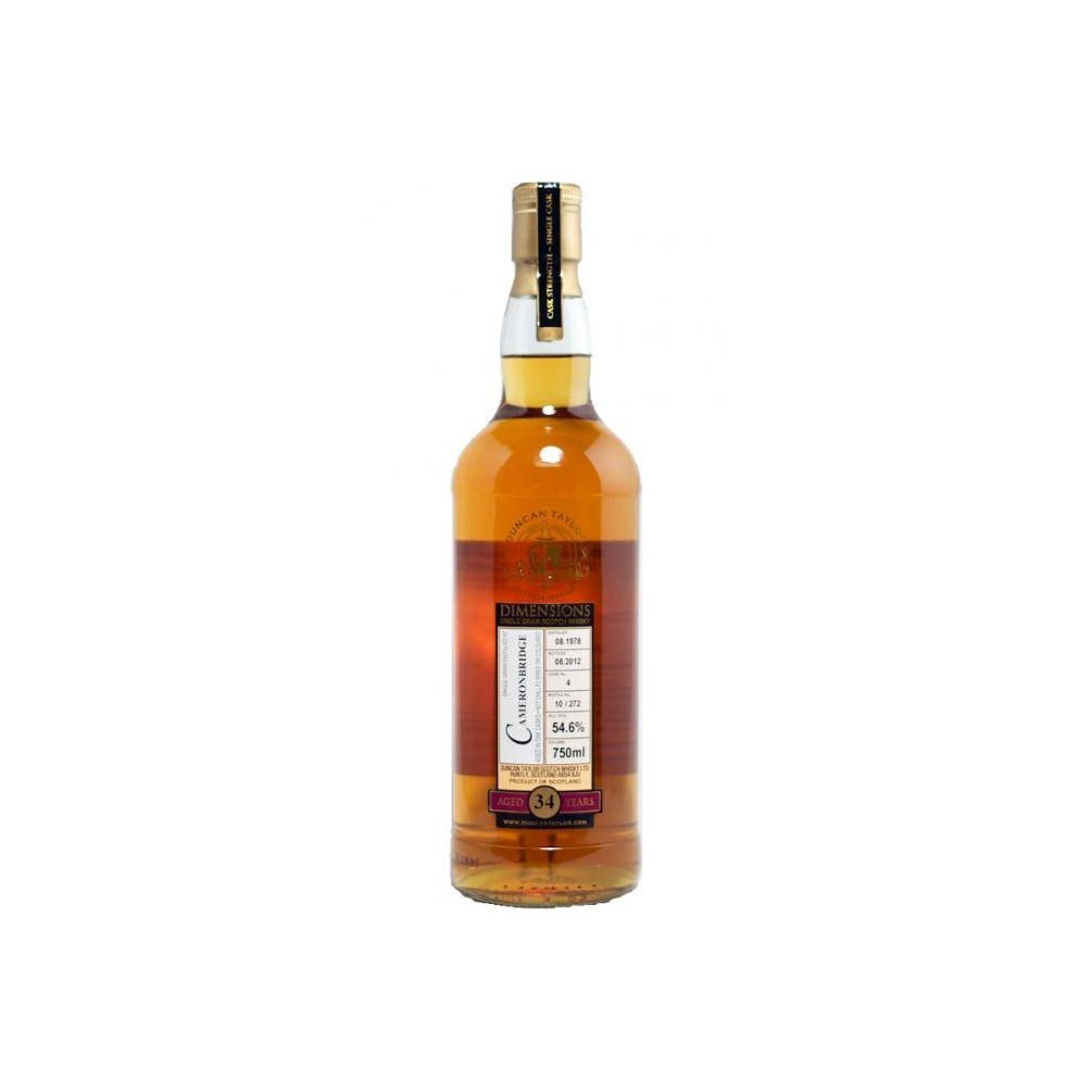 Cameronbridge Dimensions 1978 34 Years Single Grain Whisky