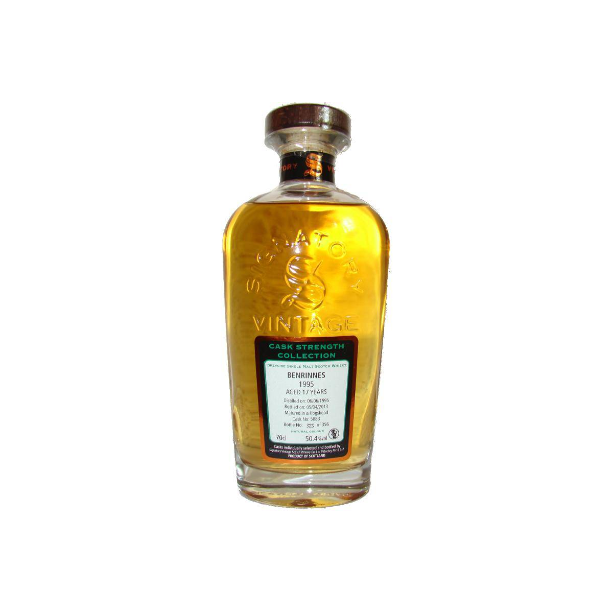 Benrinnes Cask Strength Collection 1995 17 Years Single Malt Whisky