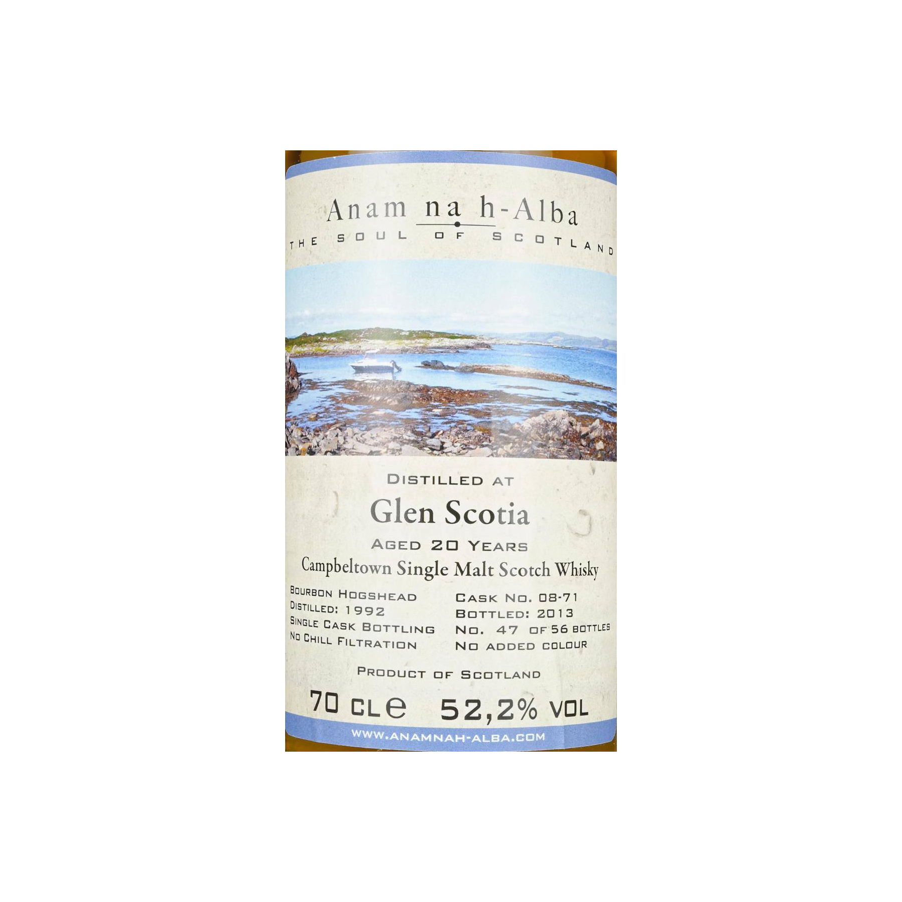 Glen Scotia 1992 20 Years Single Malt Whisky 2