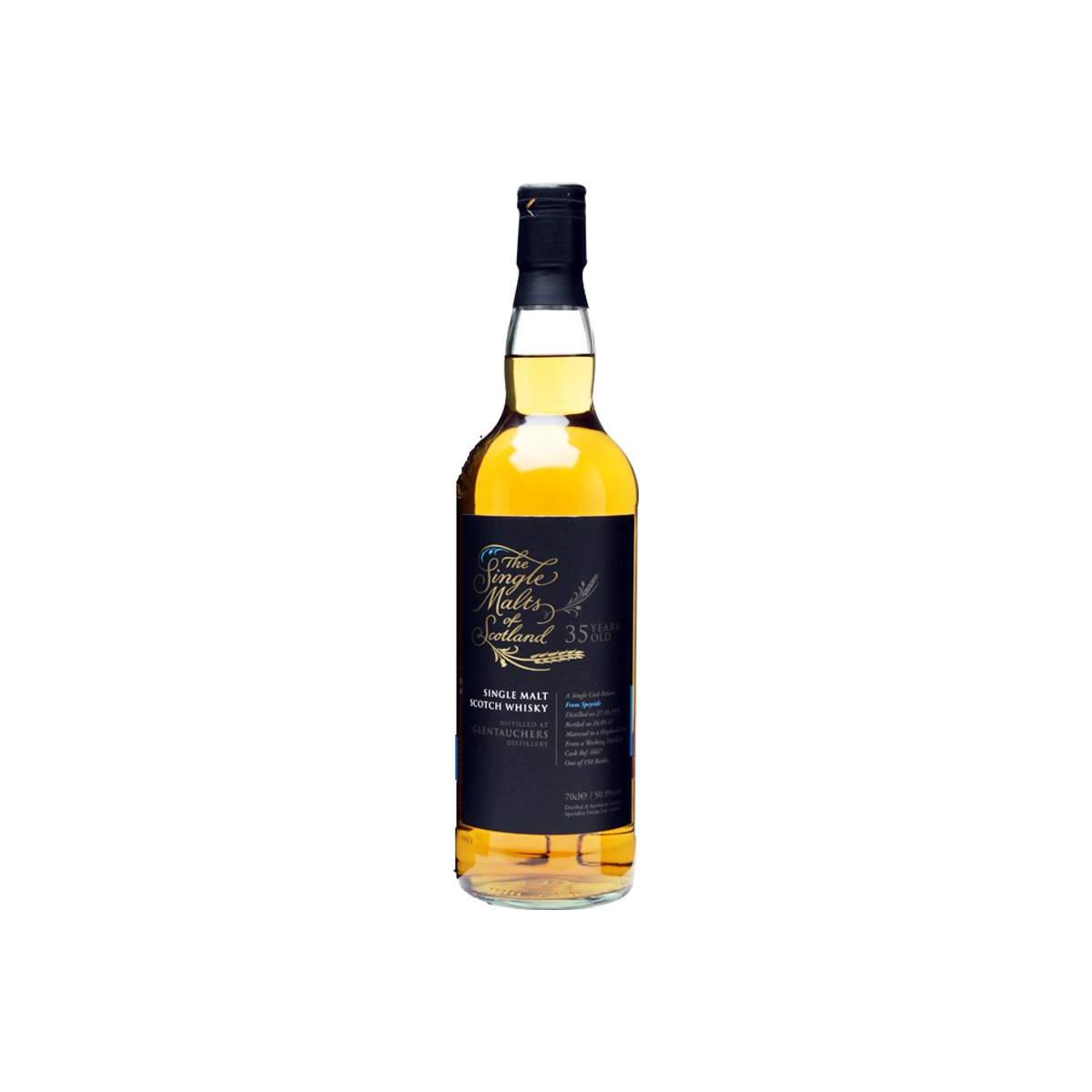 Glentauchers The Single Malts of Scotland 1976 35 Years Single Malt Whisky