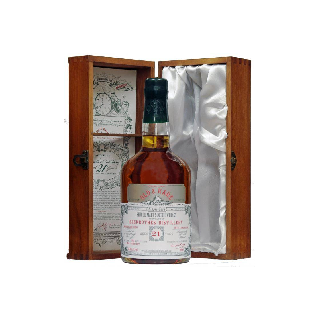 The Glenrothes 1990 21 Years Single Malt Whisky 2