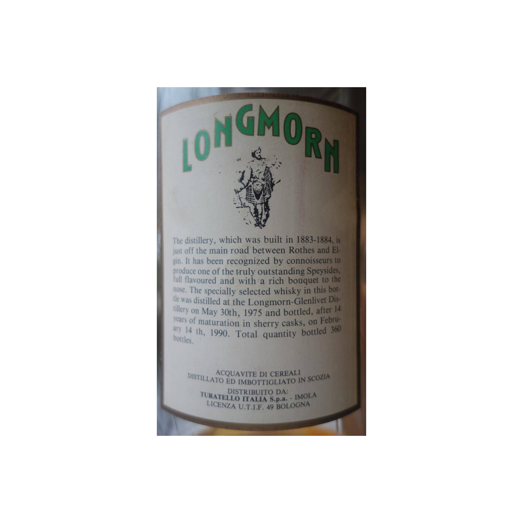 Longmorn 1975 14 Years Single Malt Whisky 2