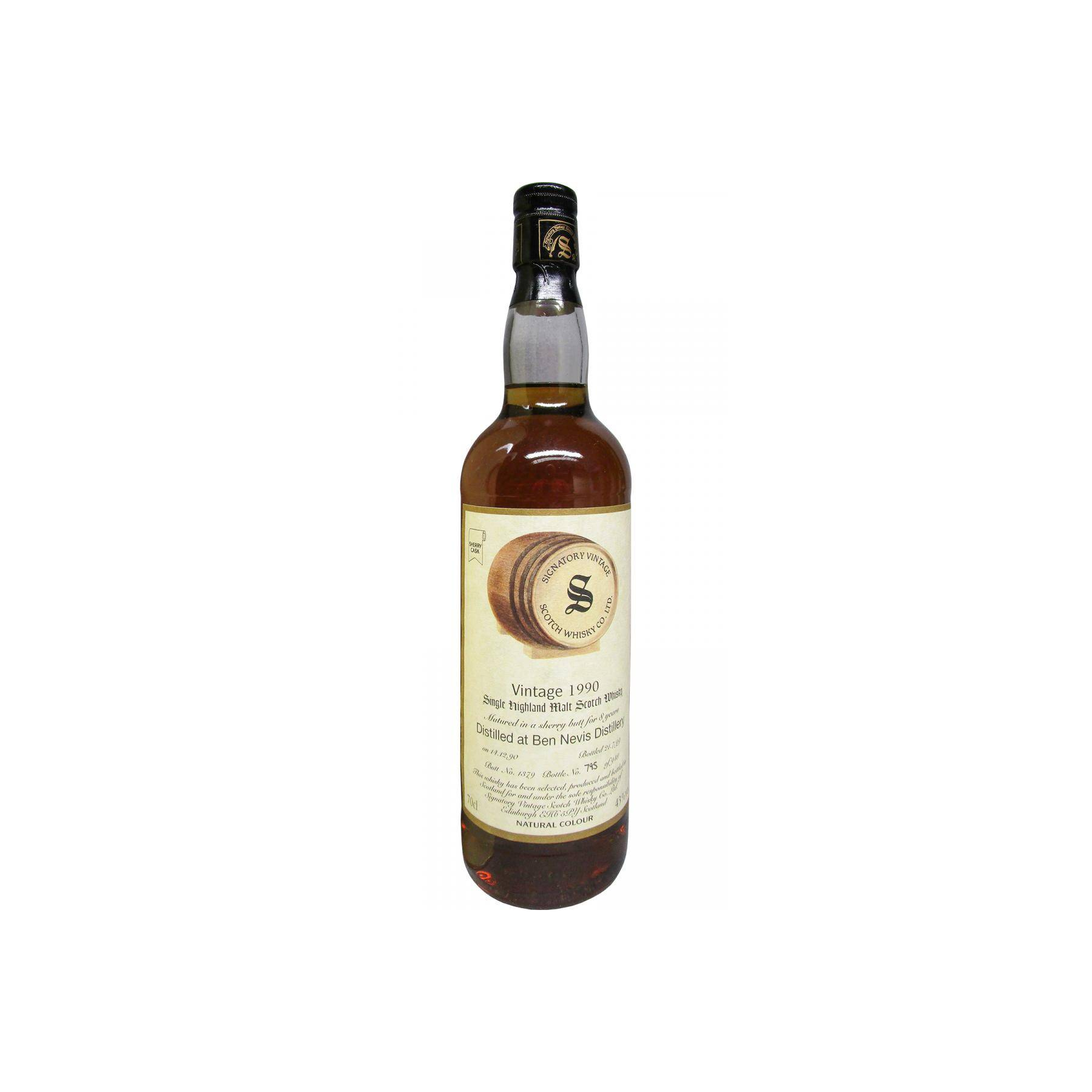 Ben Nevis Vintage Collection 1990 8 Years Single Malt Whisky