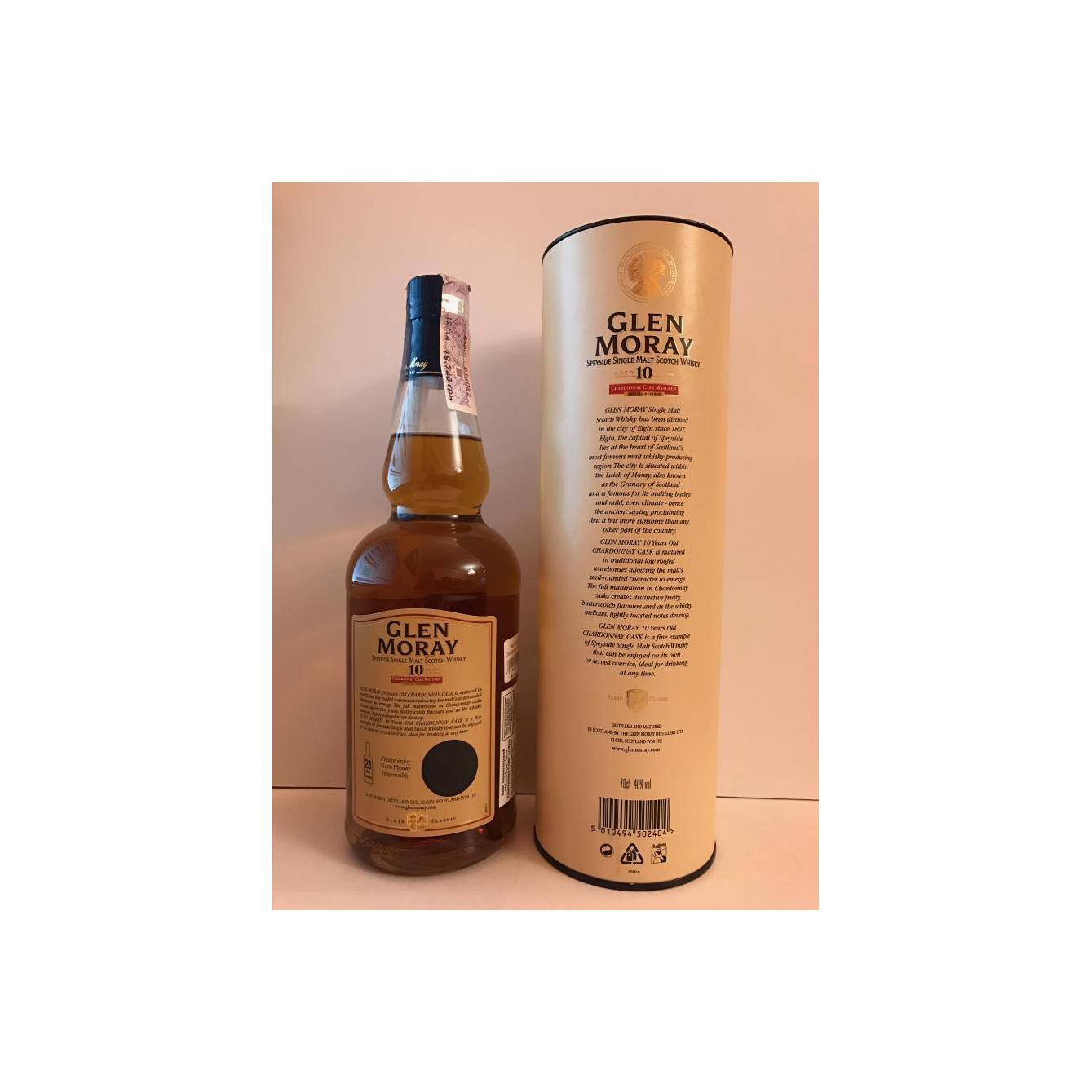 Glen Moray 10 Years Single Malt Whisky 3