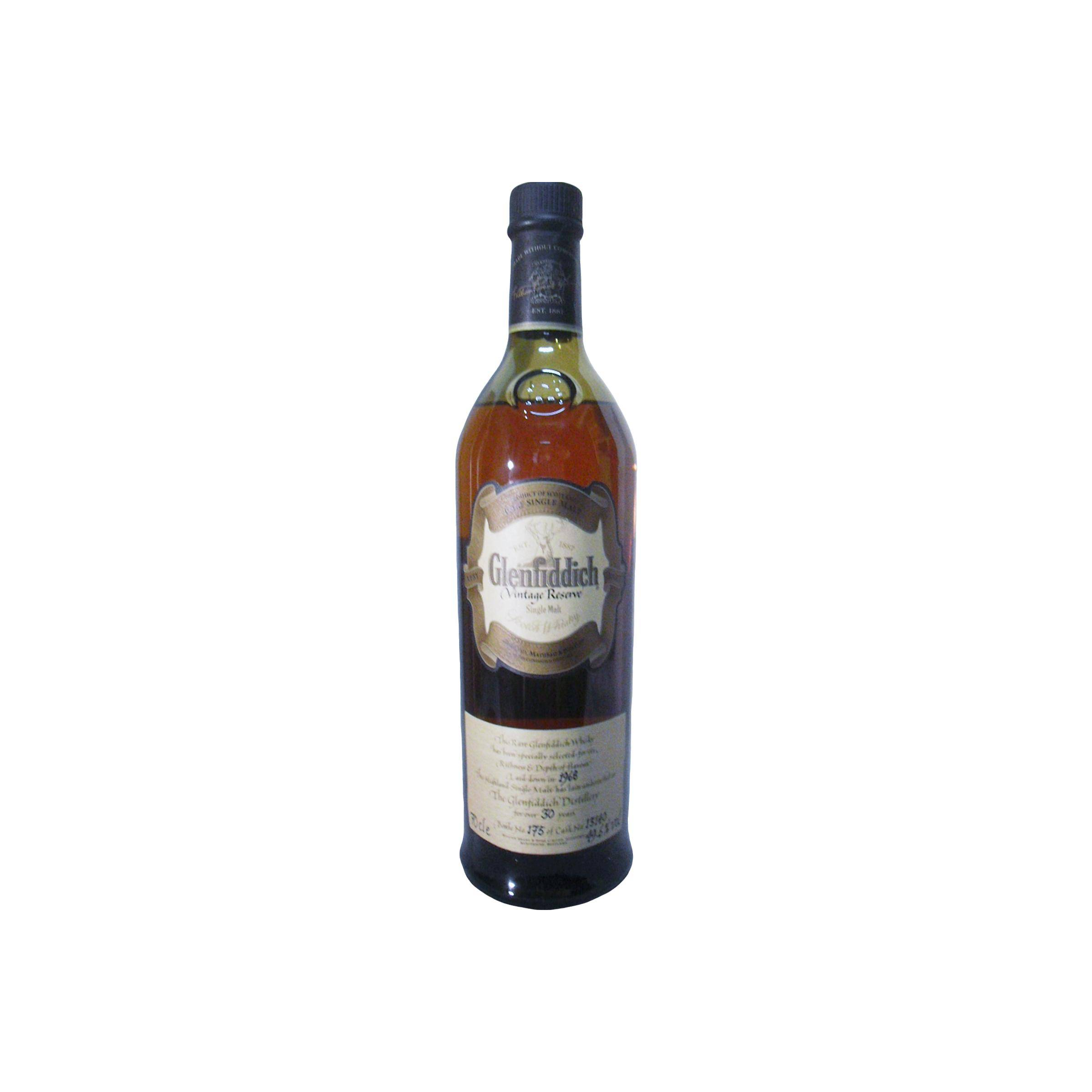 Glenfiddich 1968 30 Years Single Malt Whisky