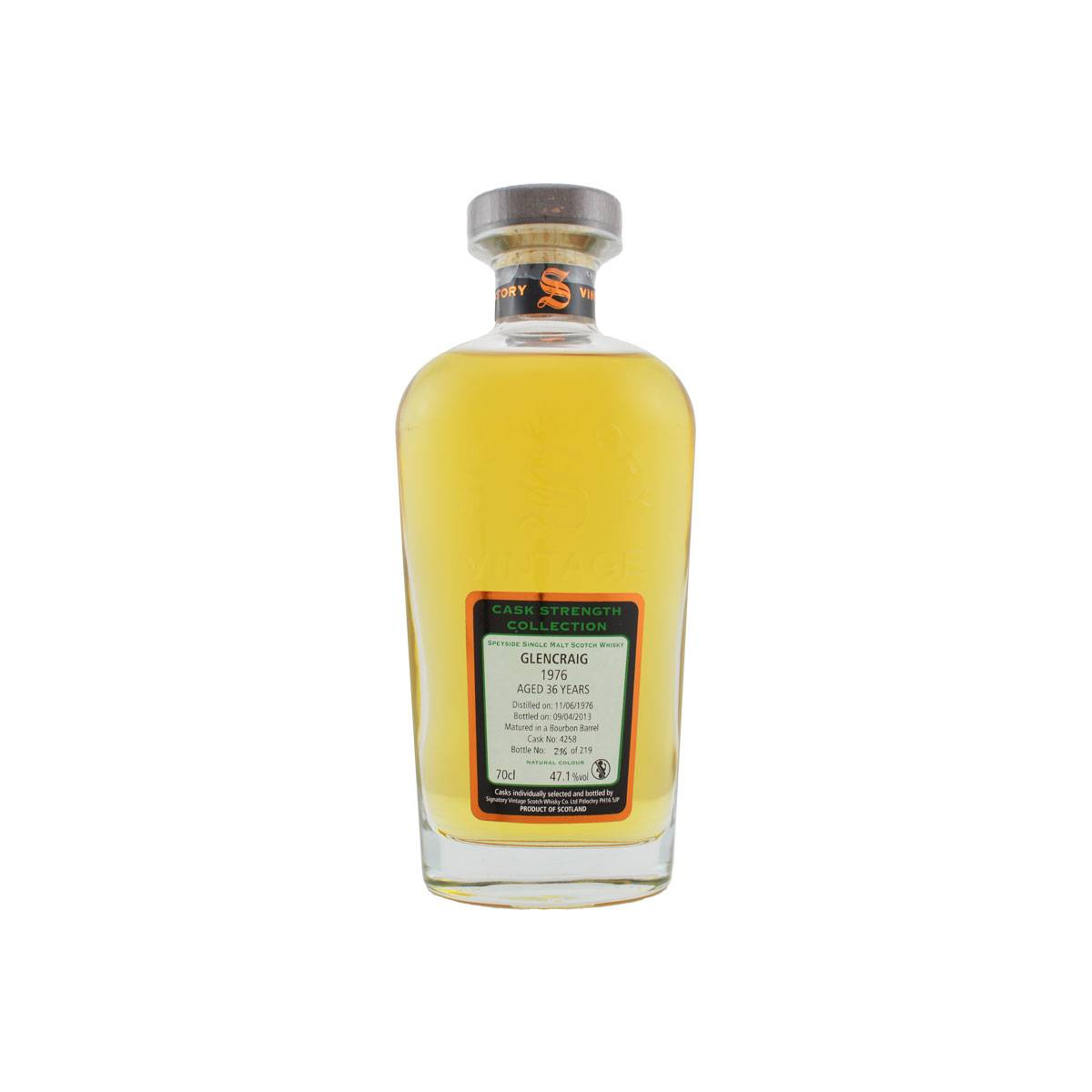 Glenburgie Cask Strength Collection 1976 36 Years Single Malt Whisky