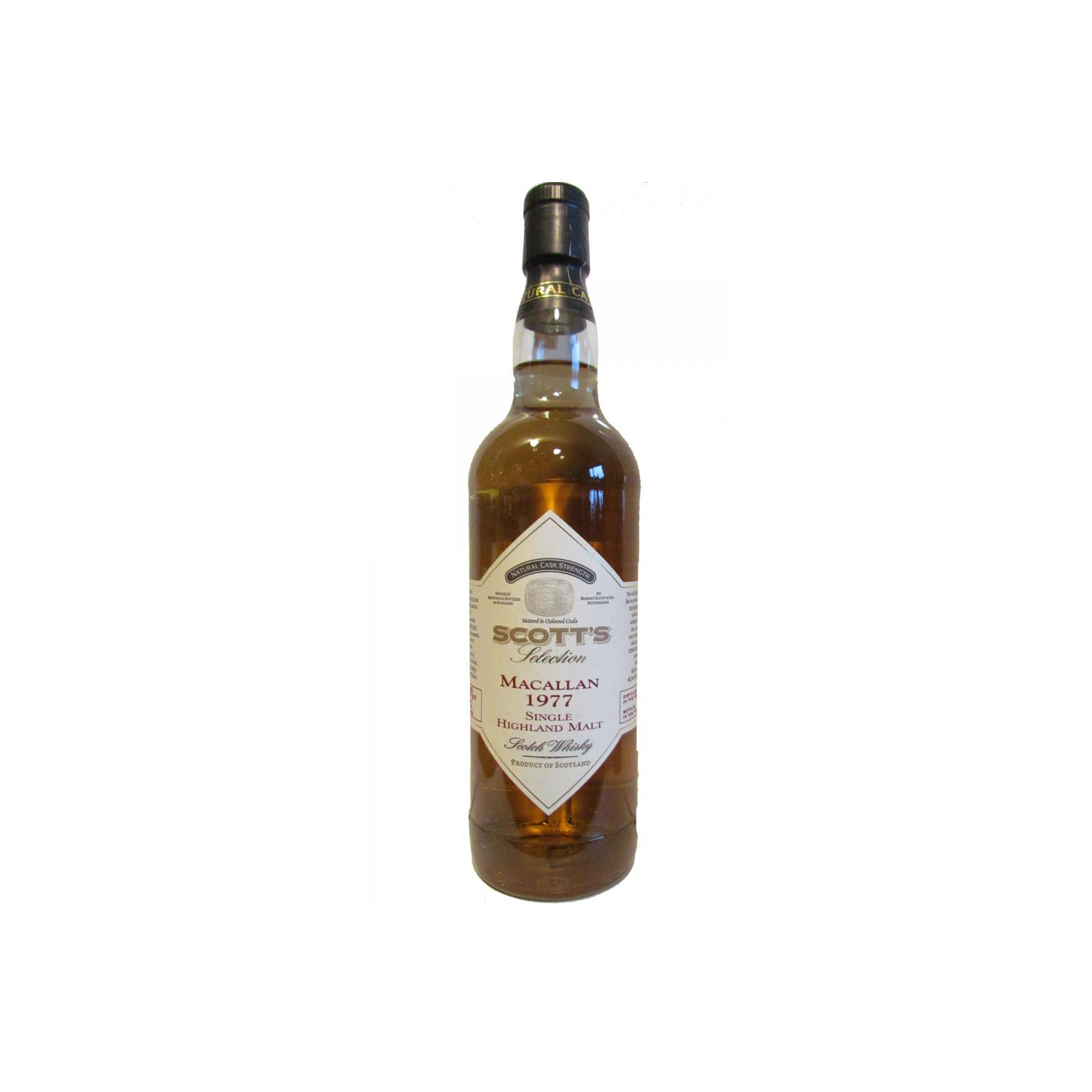 The Macallan 1977 27 Years Single Malt Whisky