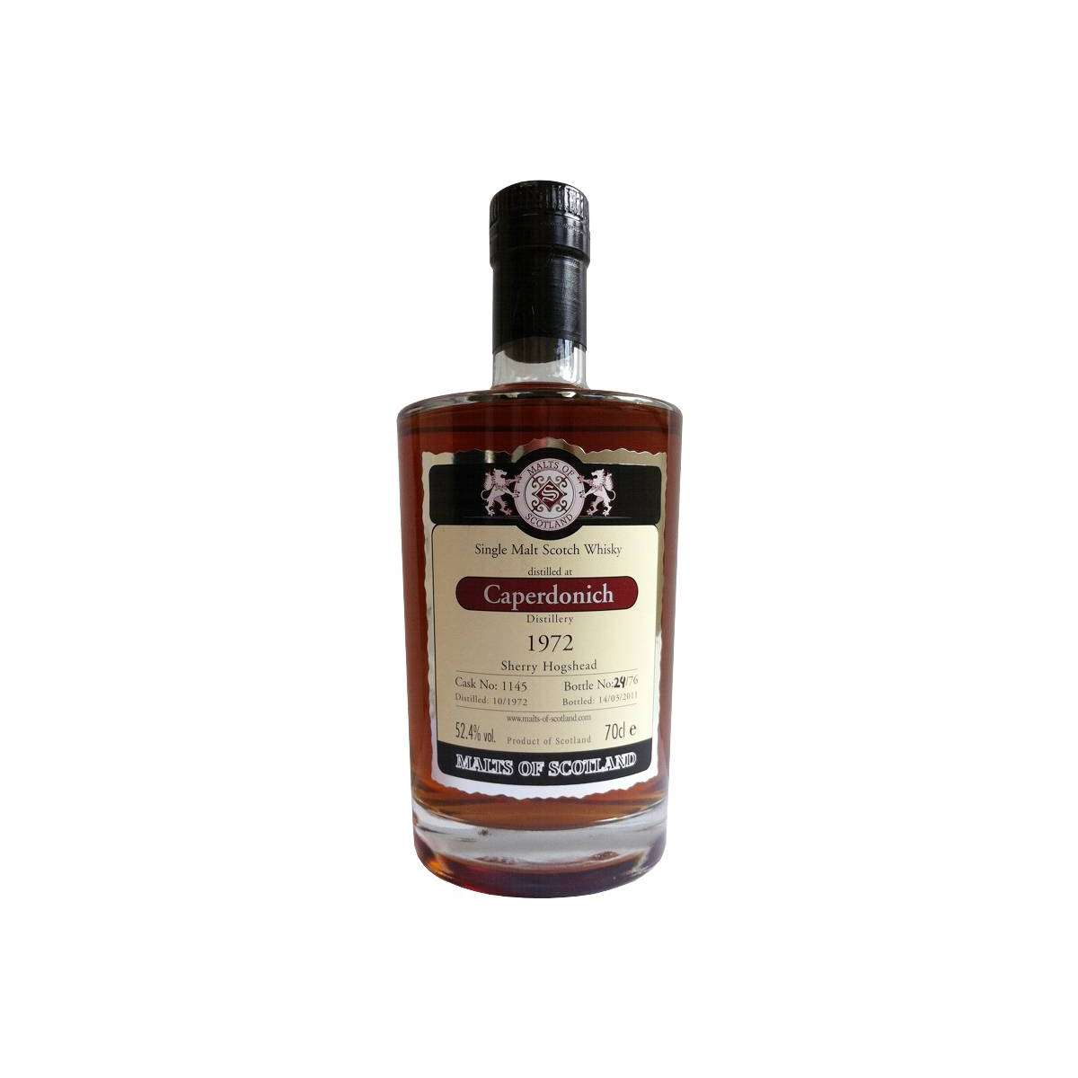 Caperdonich 1972 38 Years Single Malt Whisky 3