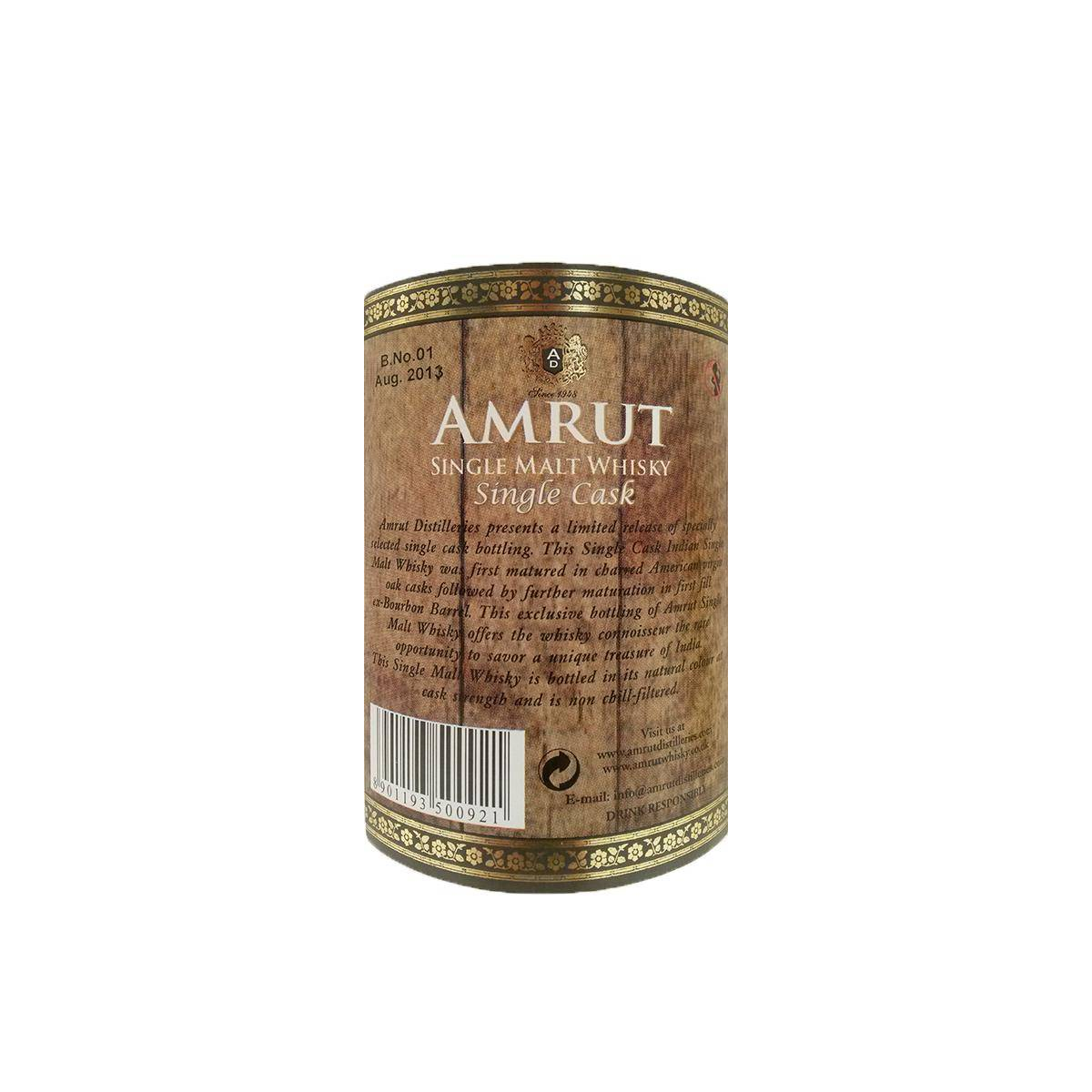 Amrut Single Cask 2009 4 Years Single Malt Whisky 2