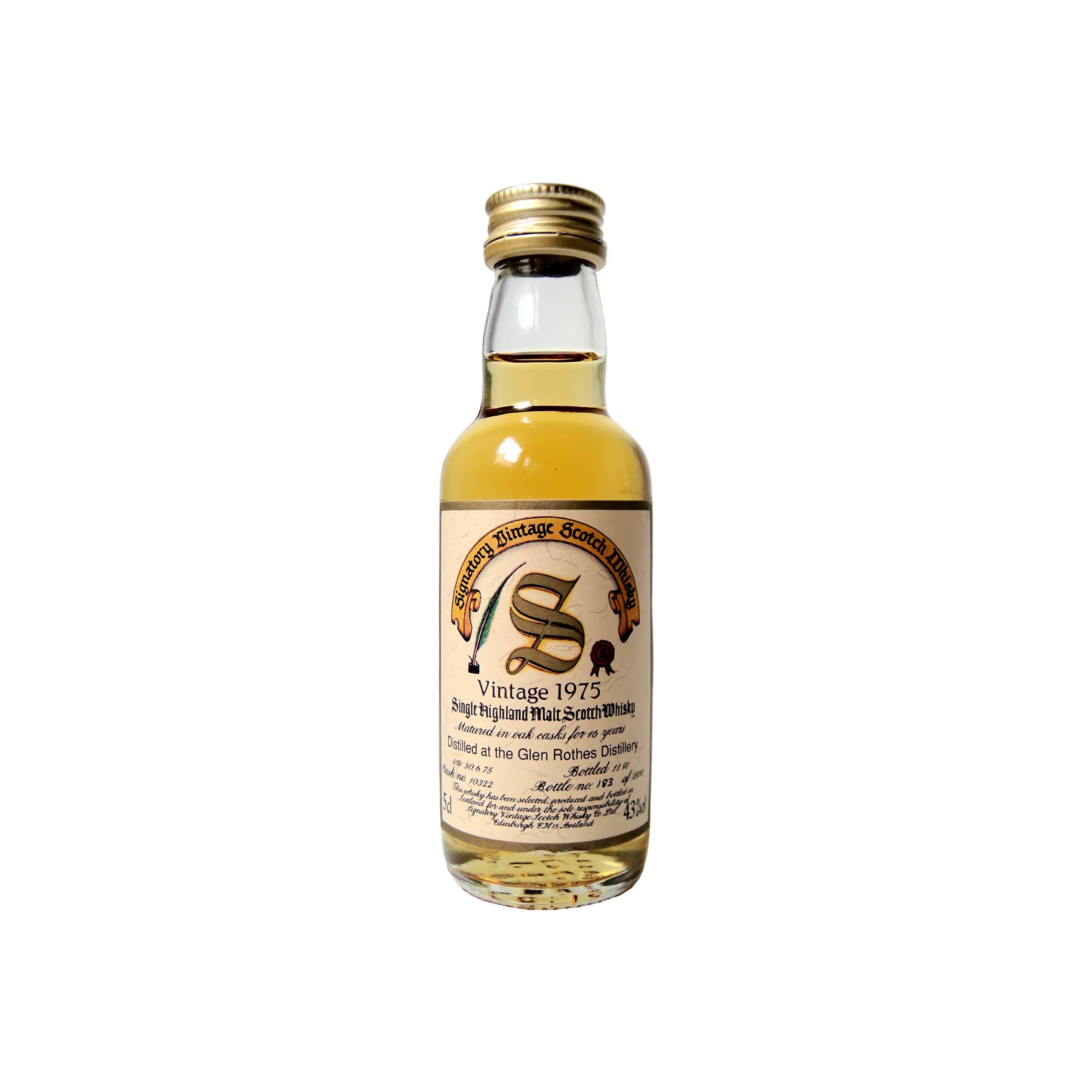The Glenrothes 1975 16 Years Single Malt Whisky 3