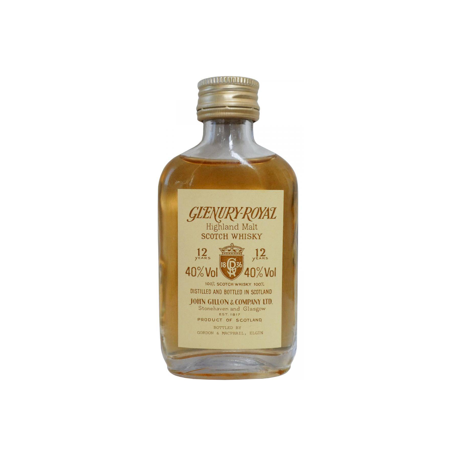 Glenury Royal Miniature 12 Years Single Malt Whisky 2