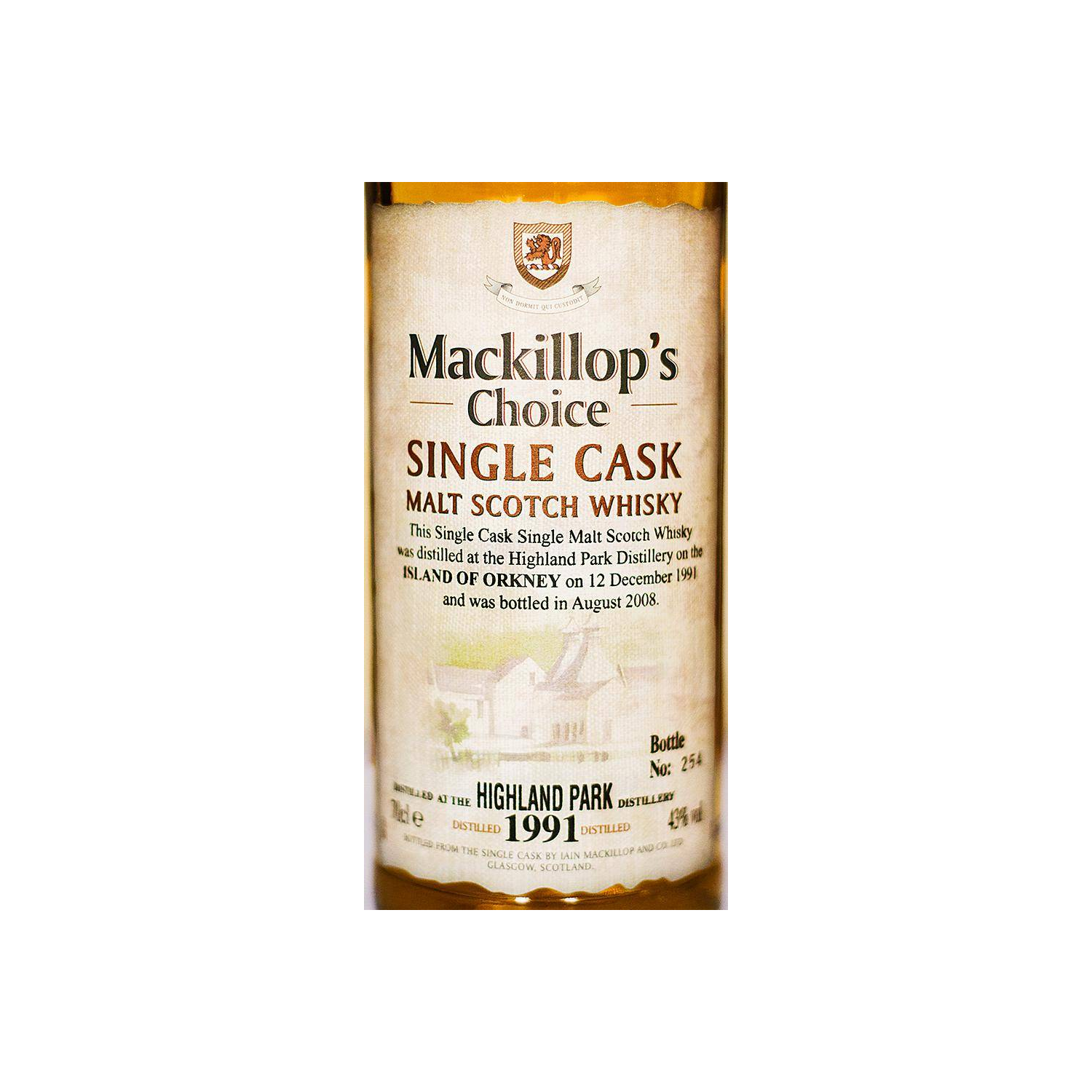 Highland Park Single Cask 1991 16 Years Single Malt Whisky 2