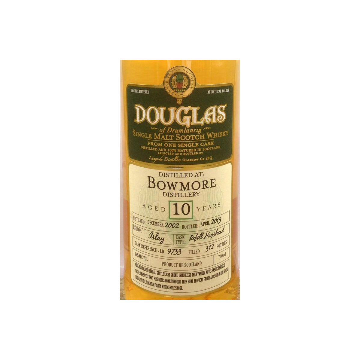 Bowmore 2002 10 Years Single Malt Whisky 2