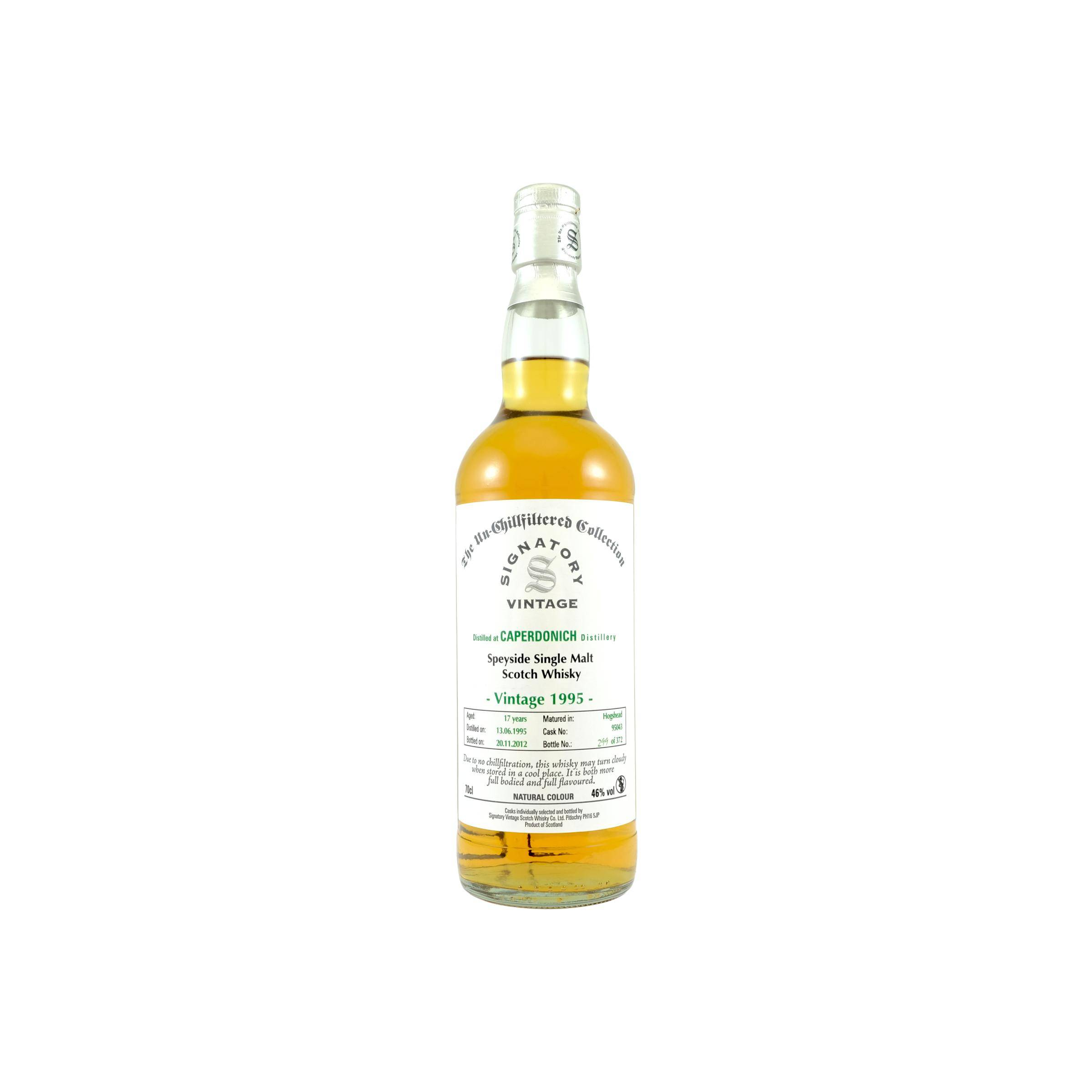 Caperdonich The Un-Chillfiltered Collection 1995 17 Years Single Malt Whisky
