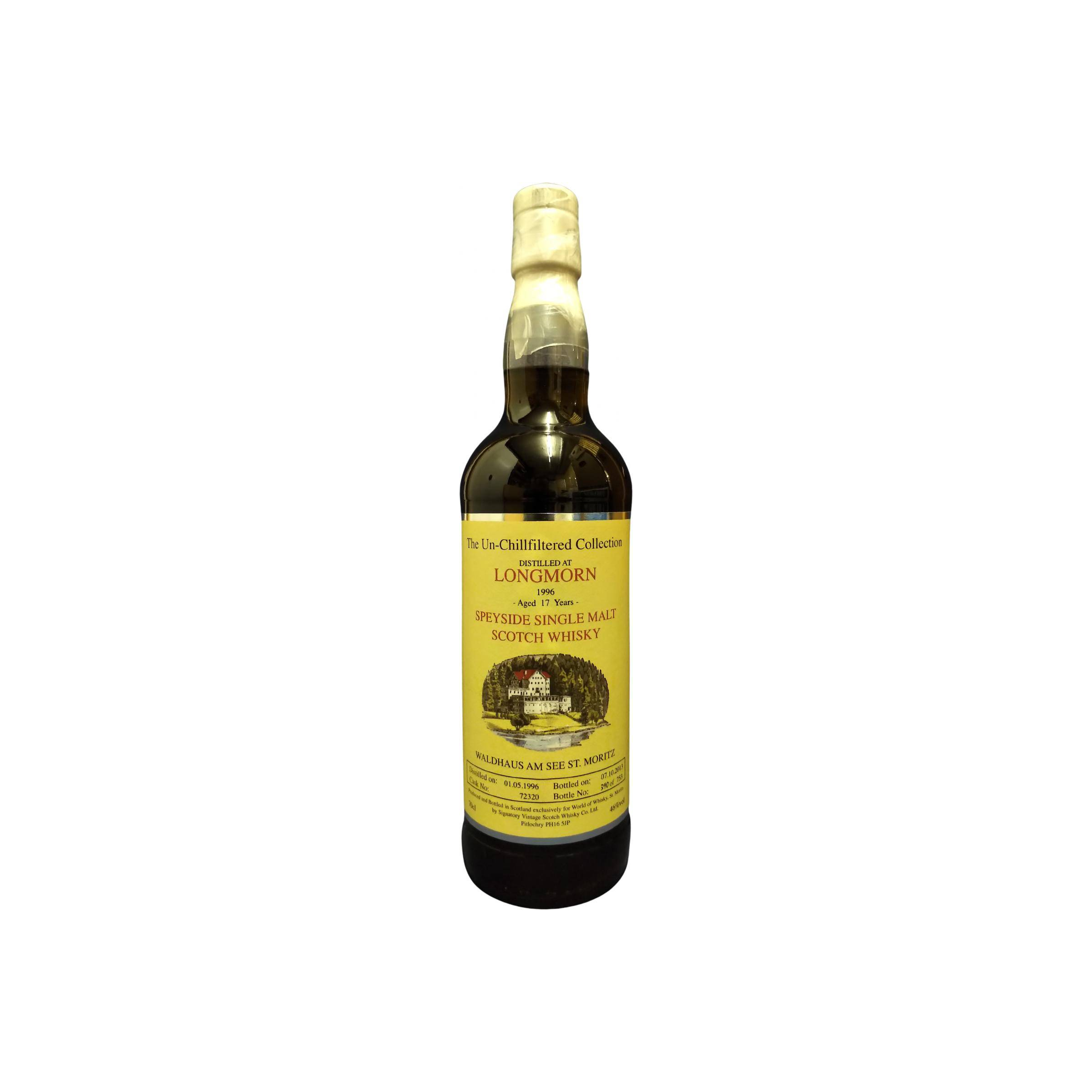 Longmorn The Un-Chillfiltered Collection 1996 17 Years Single Malt Whisky