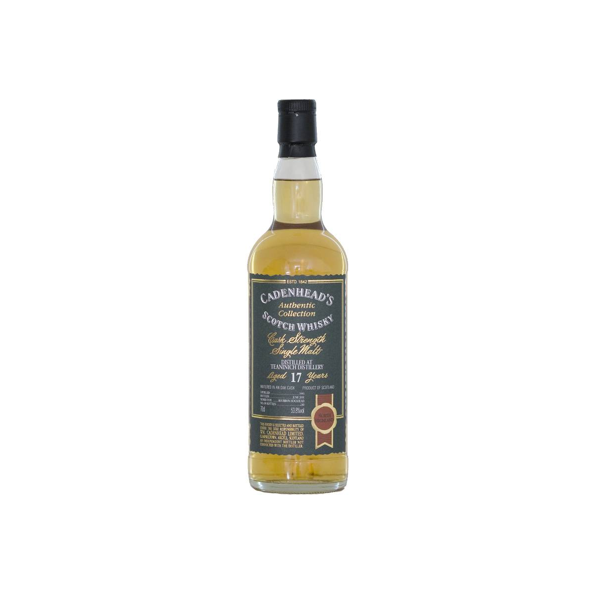 Teaninich Authentic Collection 1993 17 Years Single Malt Whisky