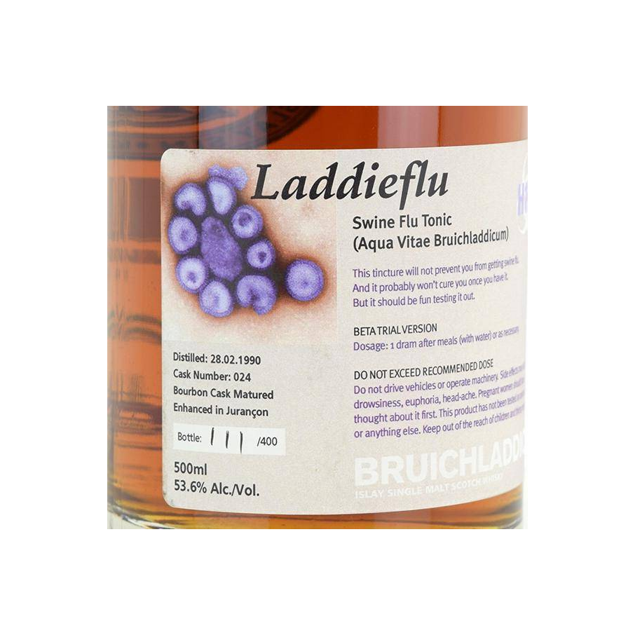 Bruichladdich 1990 19 Years Single Malt Whisky 3