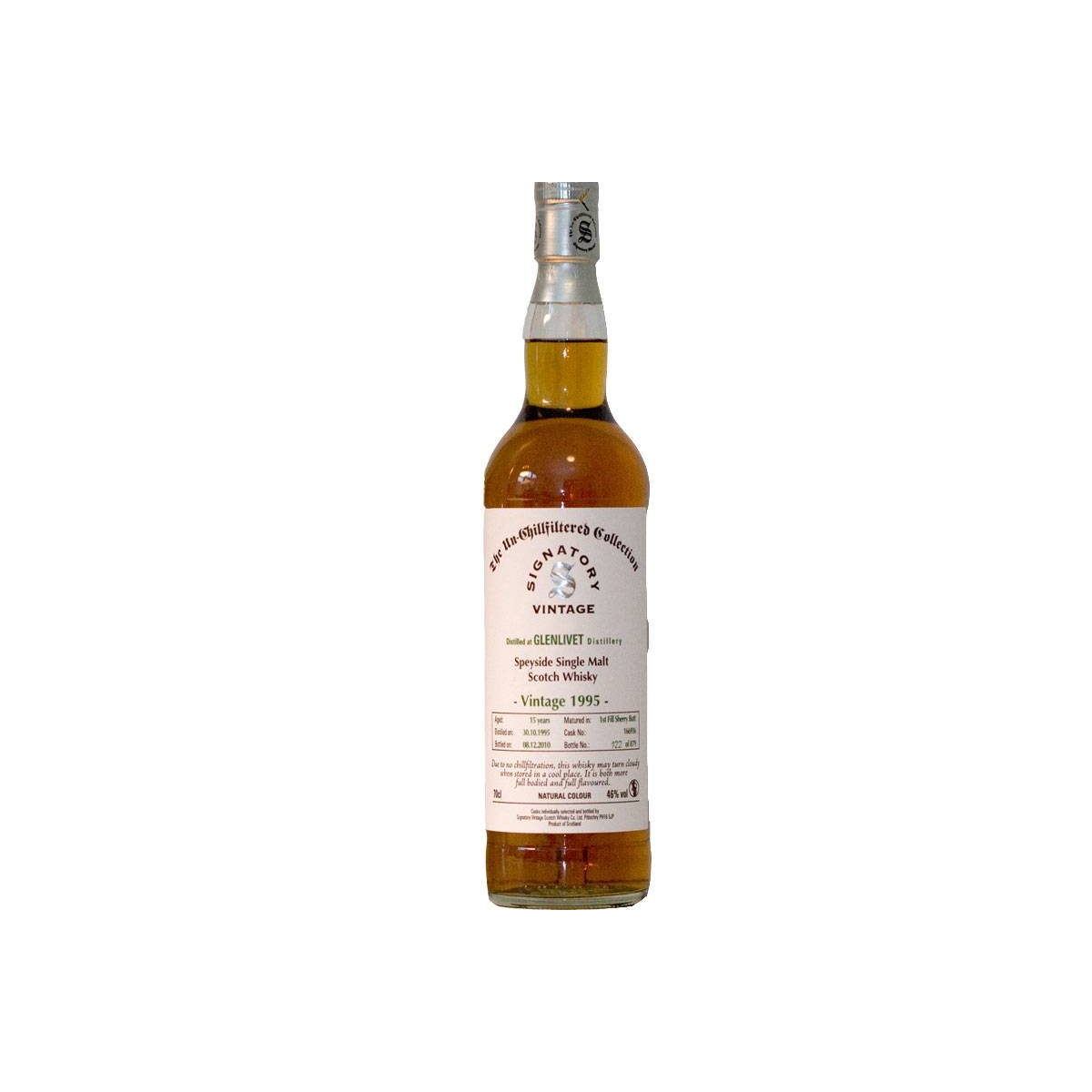 The Glenlivet The Un-Chillfiltered Collection 1995 15 Years Single Malt Whisky