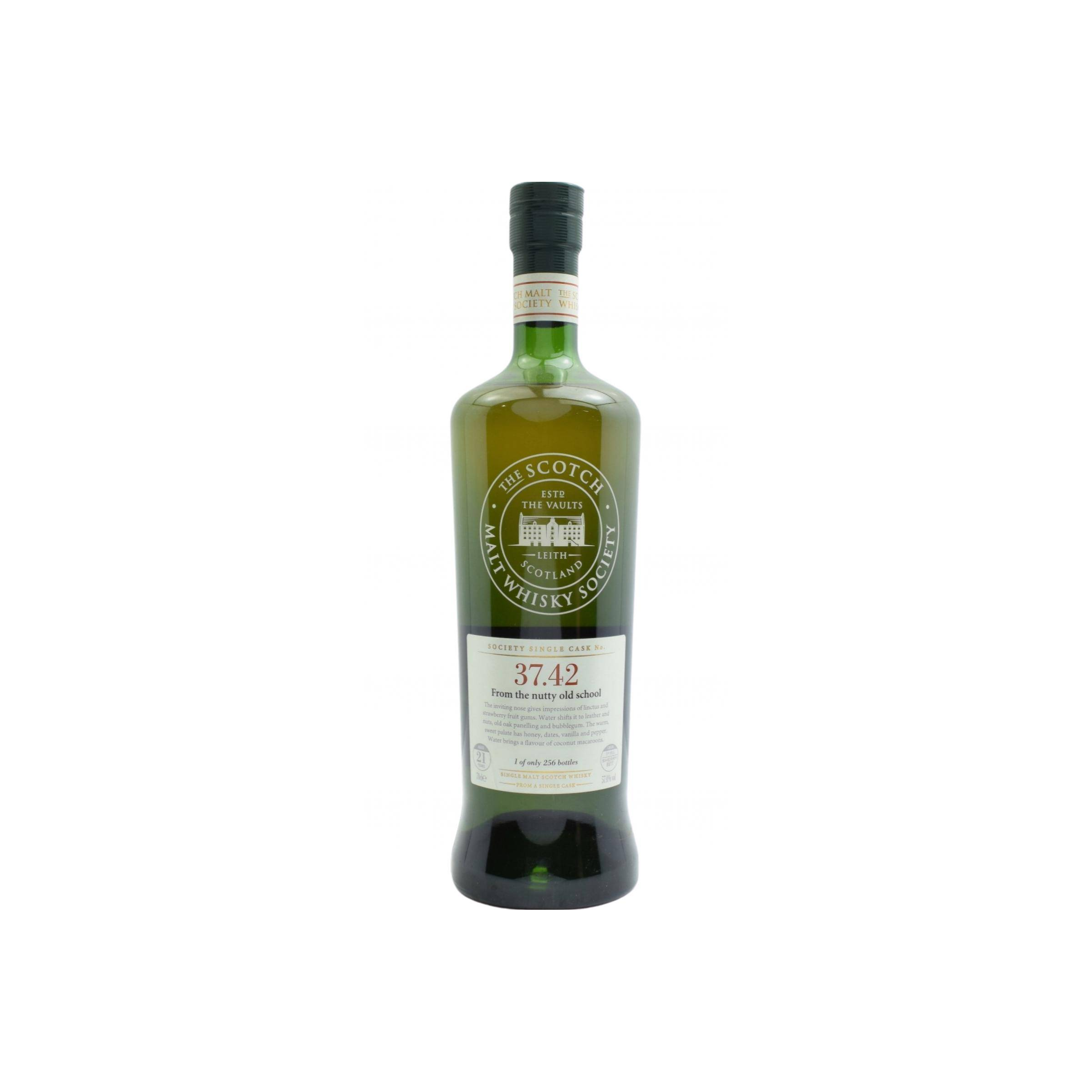 The Scotch Malt Whisky Society 1987 21 Years Single Malt Whisky