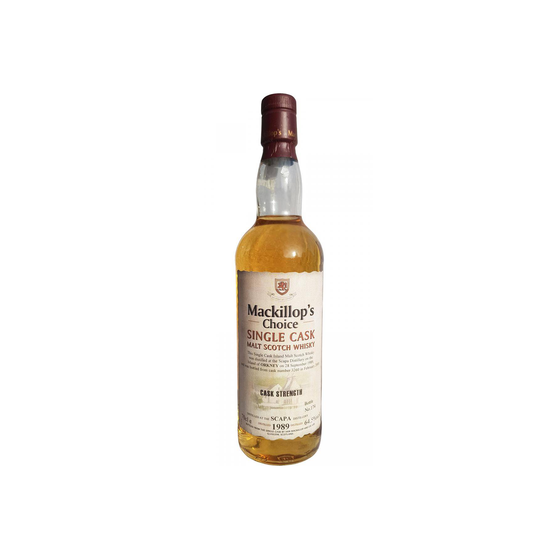Scapa 1989 10 Years Single Malt Whisky